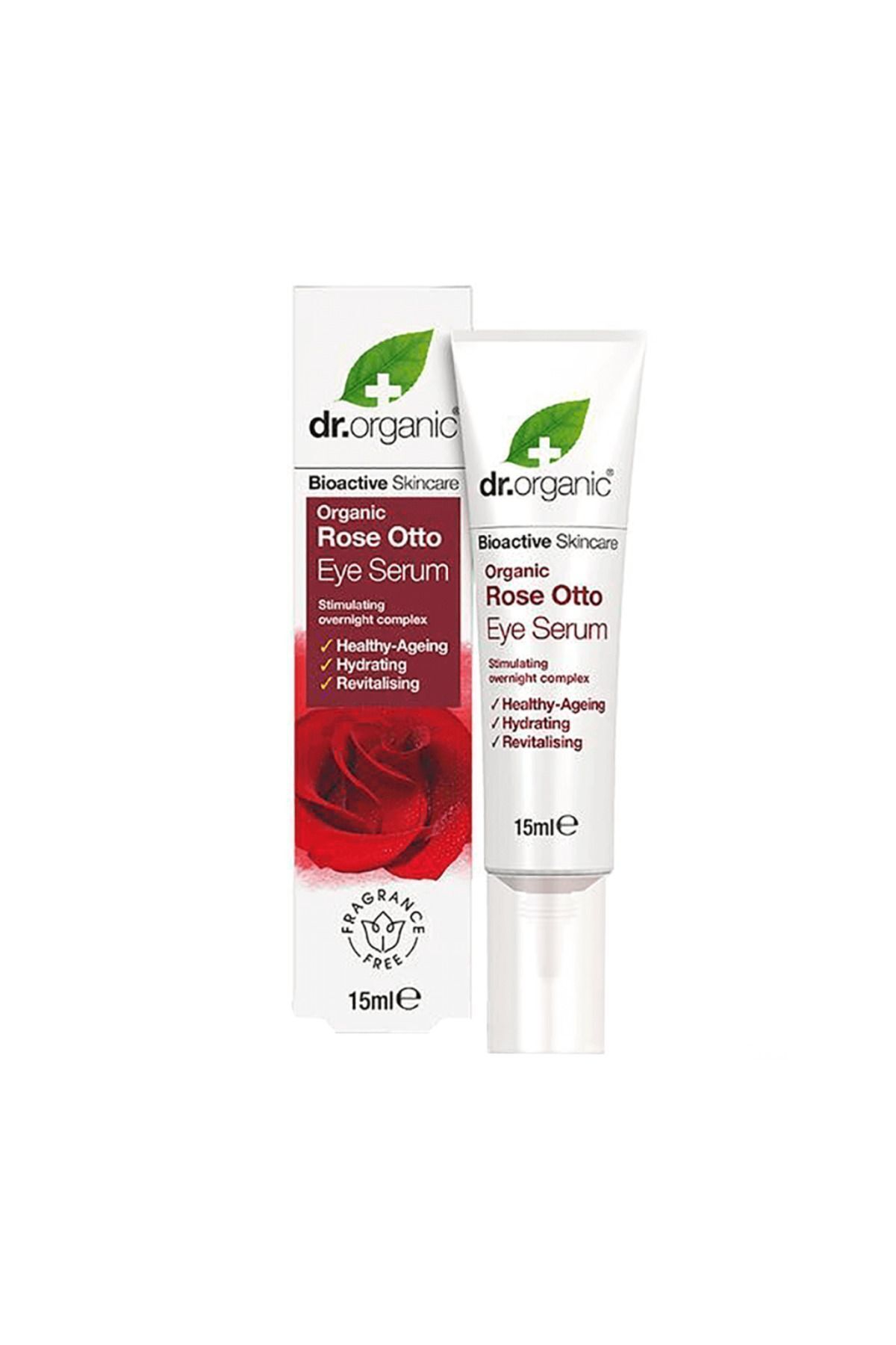 Dr. Organic کرم چشم گلابی ارگانیک DR Organic 15 میلی لیتر
