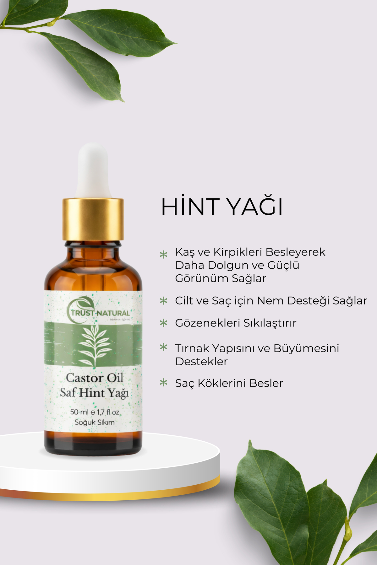 روغن مراقبتی طبیعی هسته انار 50 میلی لیتر با کیفیت عالی و خالص Natural