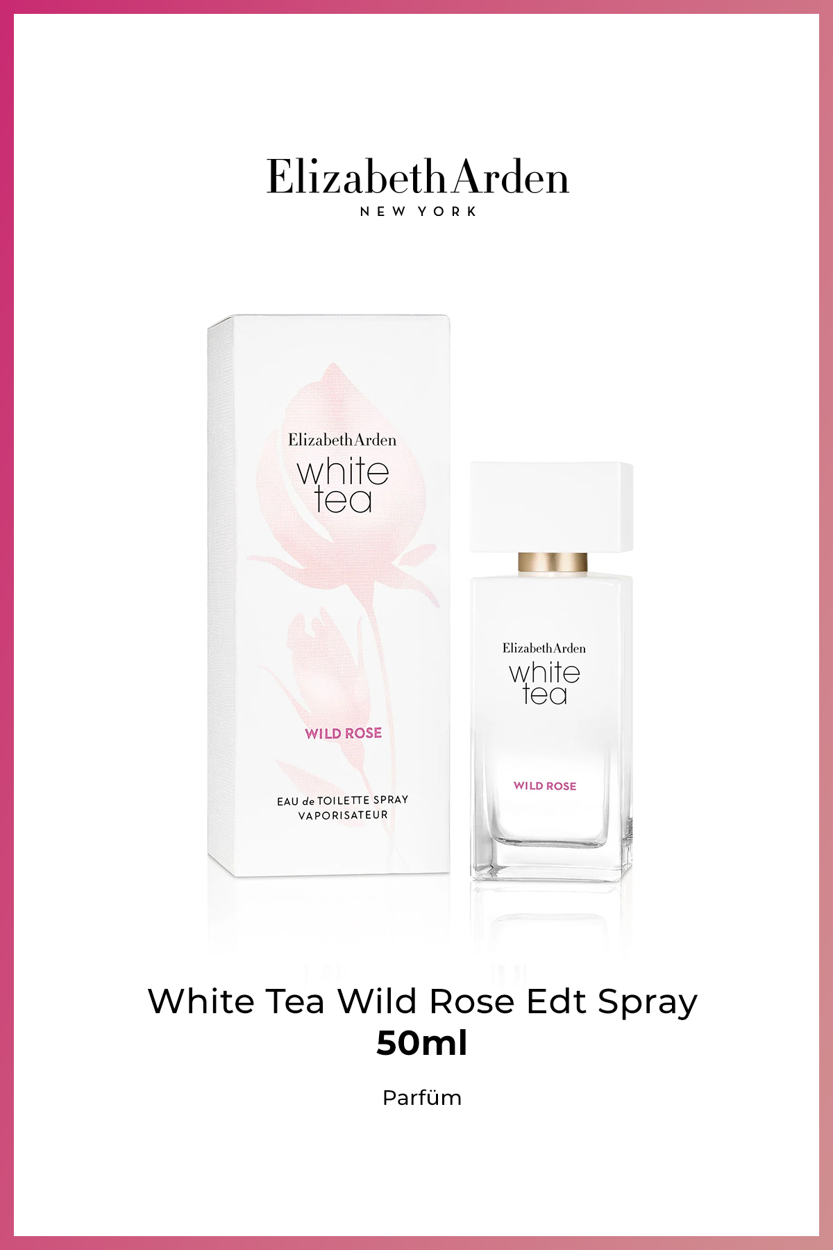 عطر زنانه اسپری گل رز وحشی چای سفید 50 میل Elizabeth Arden