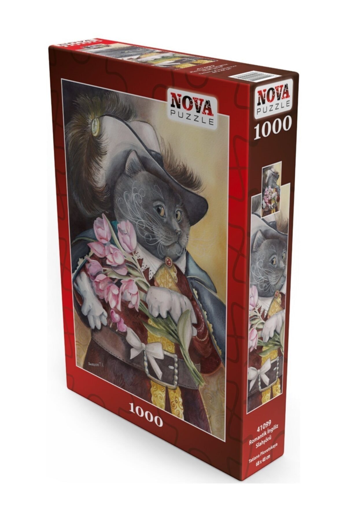 پازل NOVA 41099 1000 تکه عاشقانه تفنگدار انگلیسی تاتیانا پلوتسکایا از ترکیه Nova Puzzle