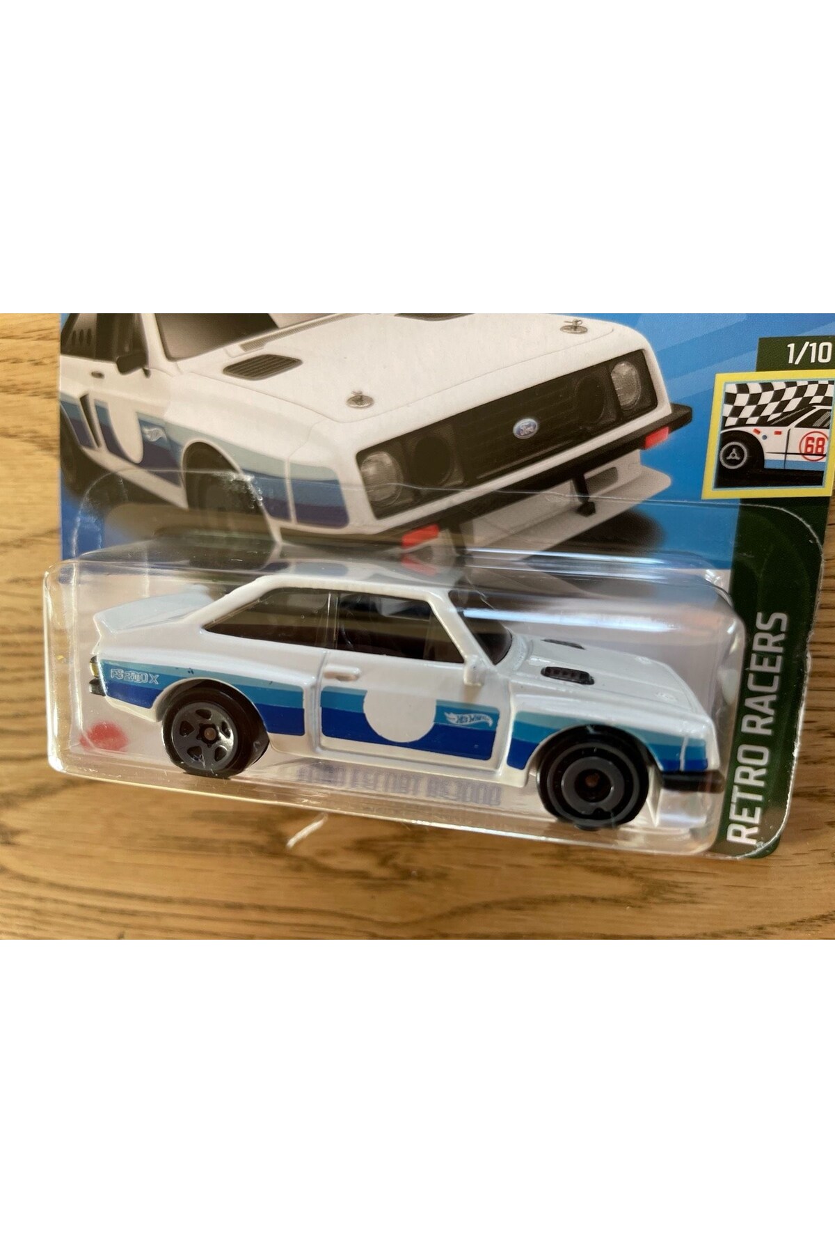 ماشین اسباب بازی FORD ESCORT RS2000 RACING CARS HKG25 هات ویلز اورجینال HOT WHEELS
