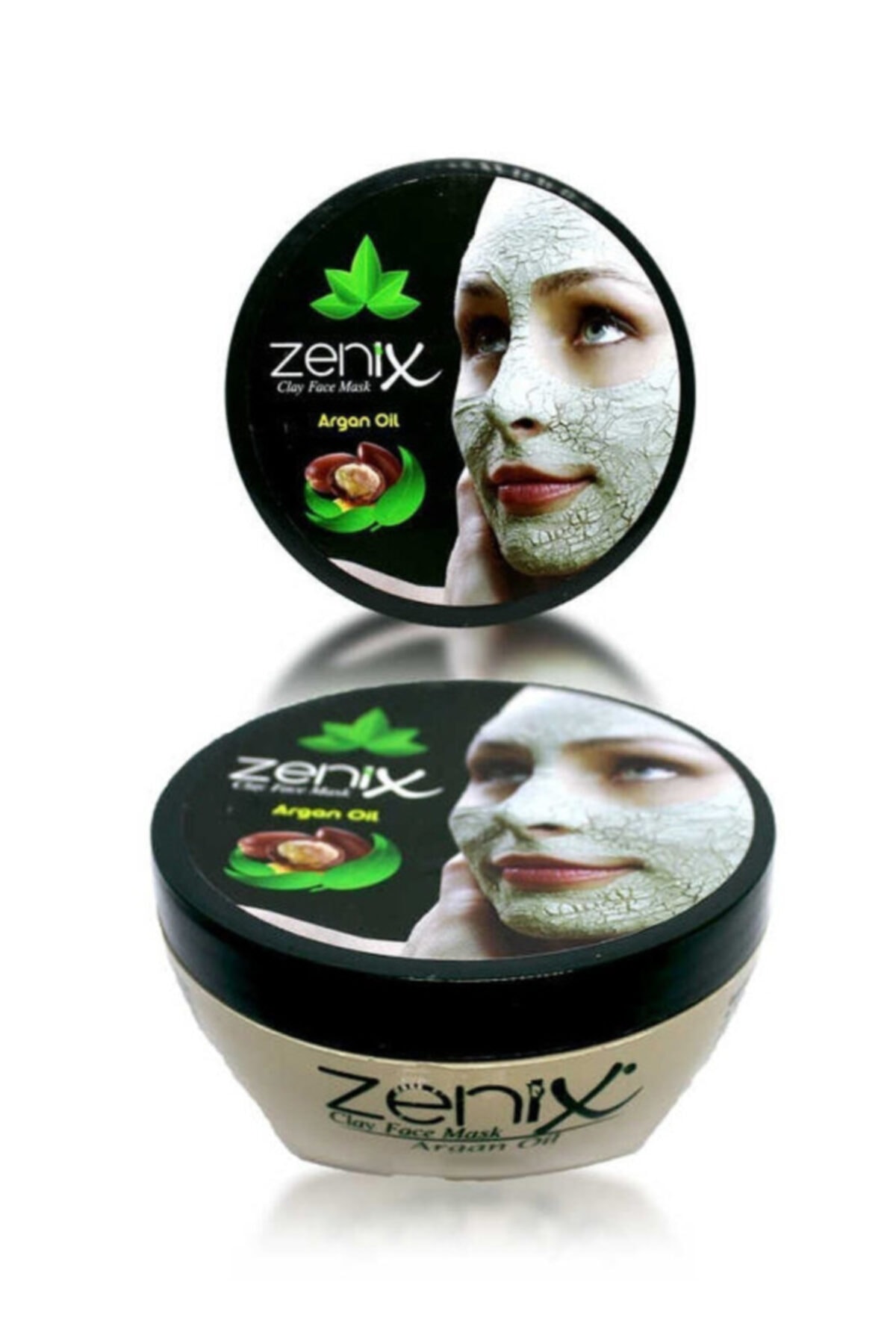 ماسک صورت با عصاره روغن آرگان و خاک رس 350 میلی لیتر Zenix