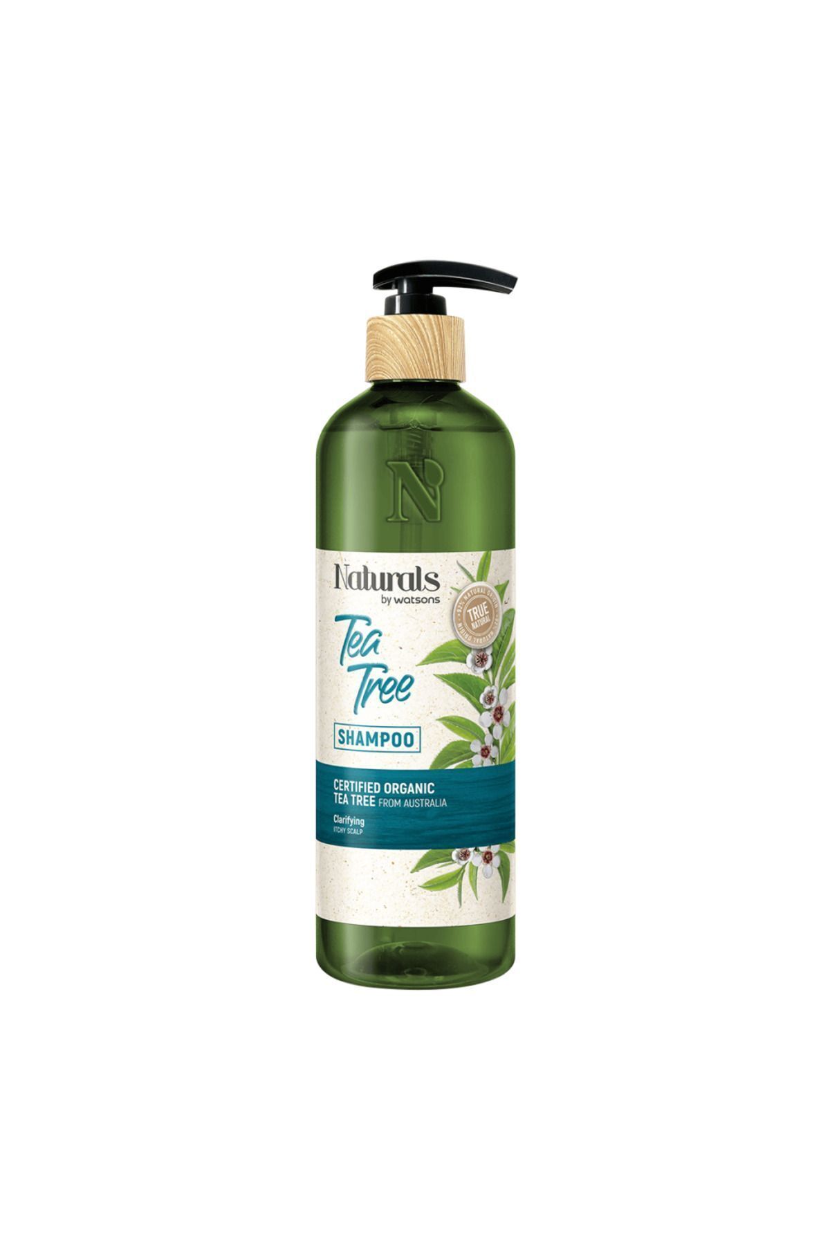 Naturals By Watsons شامپو درخت چای با عصاره درخت چای 490 میلی لیتر