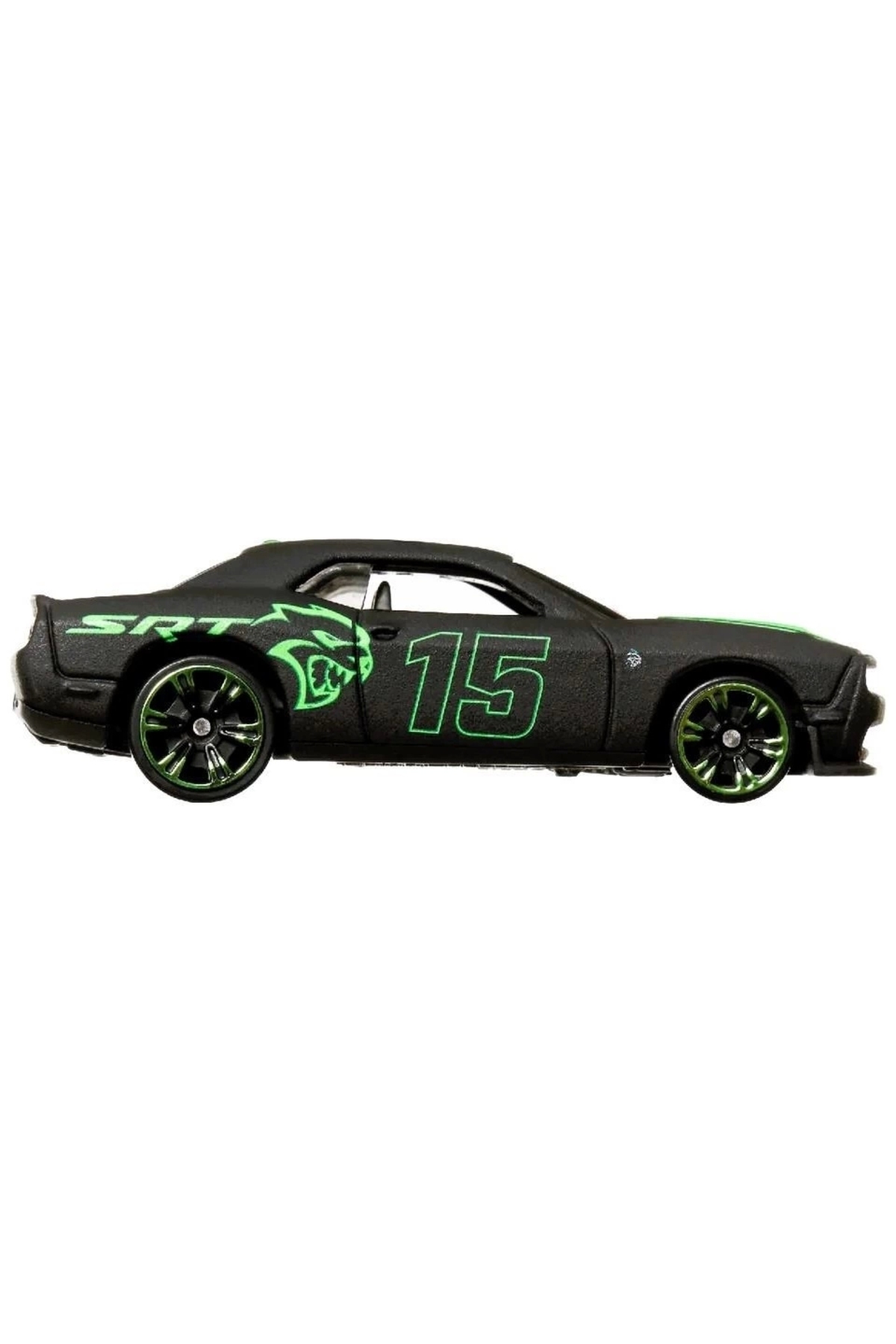ماشین اسباب بازی NEON RACERS HLH72 15 DODGE CHALLENGER SRT HELLCAT HRW80 هات ویلز اورجینال HOT WHEELS