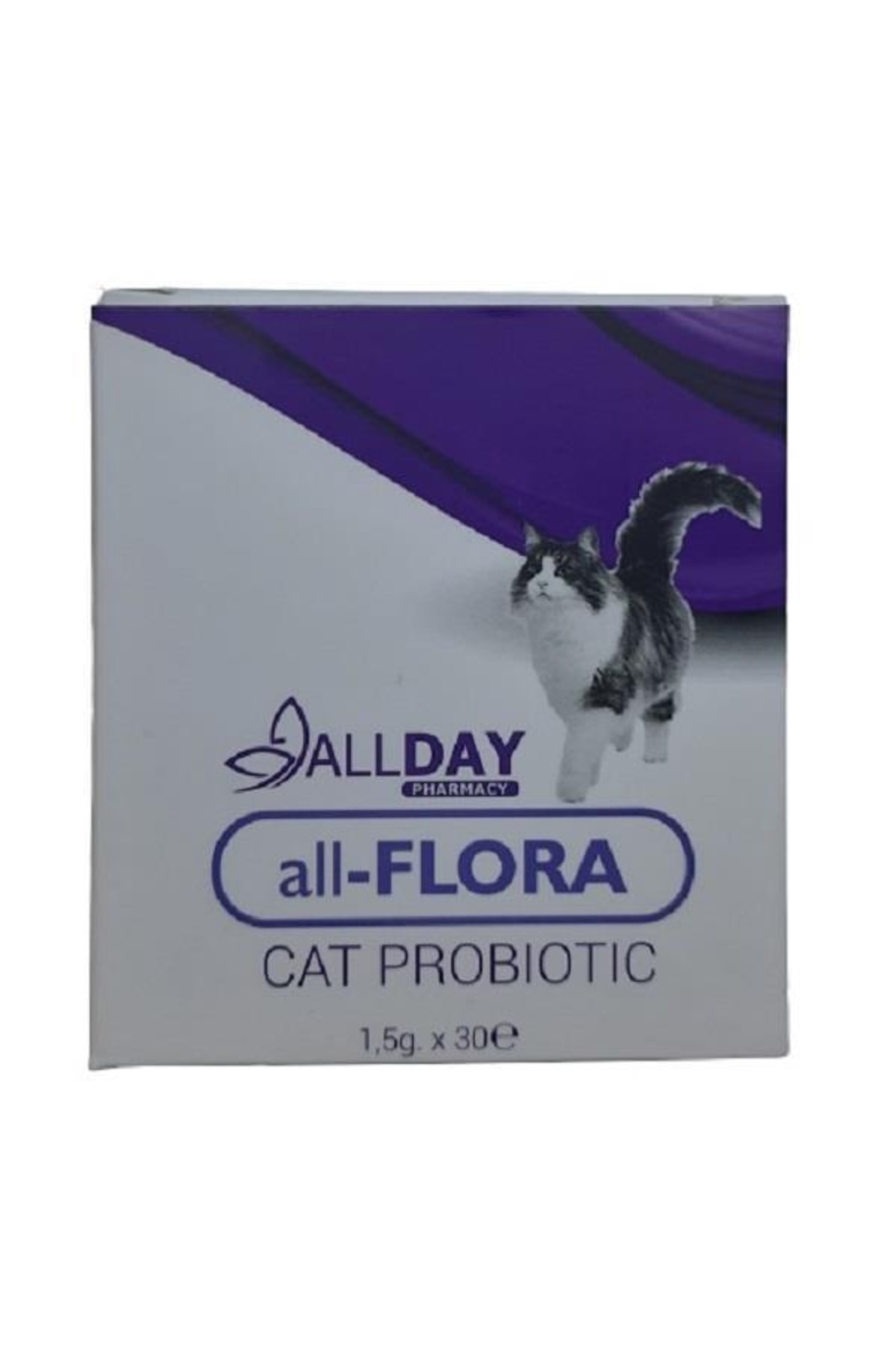 پروبیوتیک گربه آل‌دی ALLDAY Flora Cat، ۳۰ واحد ۱٫۵ گرمی 1,5gr