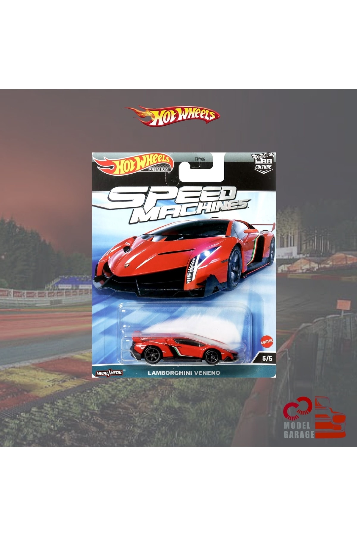 مدل خودرو SPEED ​​MACHINES PREMIUM SET 1 64 SCALE DIECAST METAL MODEL اورجینال HOT WHEELS