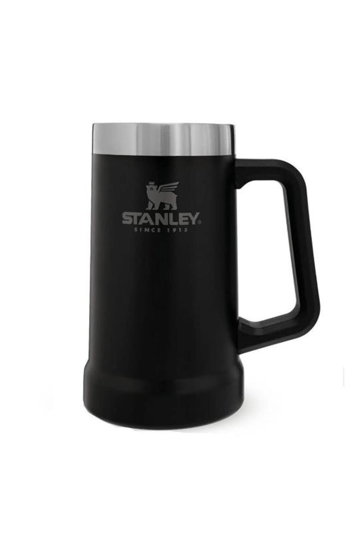فلاسک فنجان قمقمه خلاء ماجراجویی 0.70 لیتر مشکی اورجینال Stanley