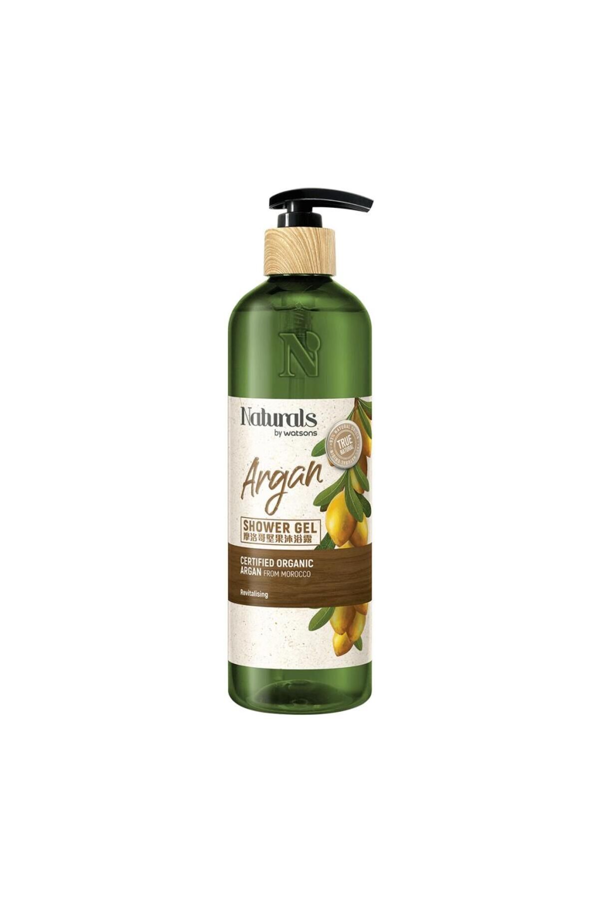 Naturals By Watsons ژل حمام آرگان 490 میلی لیتری