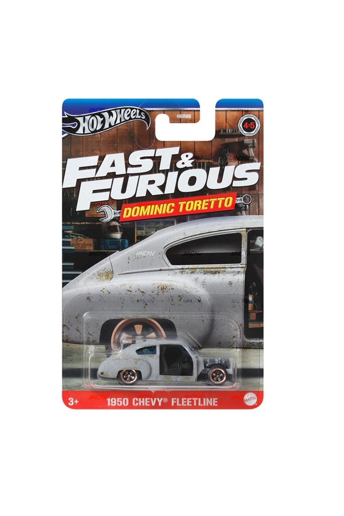 ماشین اسباب بازی 2024 FAST & FURIOS CHEVY1950 FLEETLINE TORETTO DOMINIC هات ویلز اورجینال HOT WHEELS