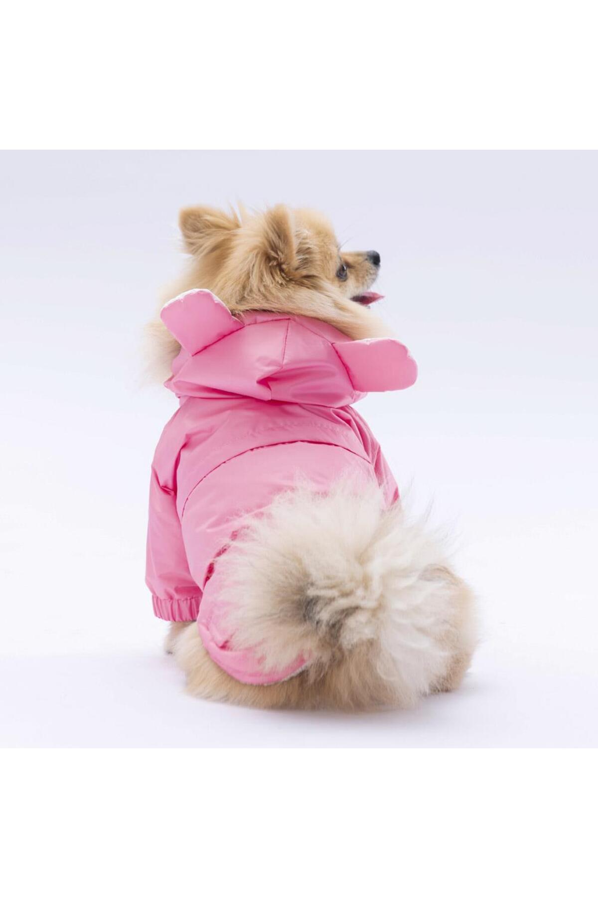 لباس سگ کت سیدنی صورتی بارانی اورجینال Pawstar