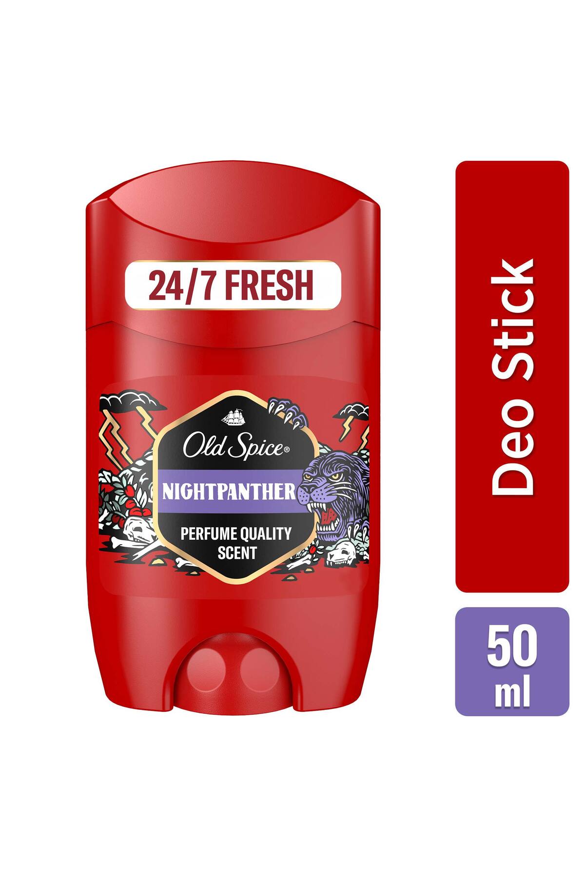 دئودورانت رول آن مردانه Night Panther با حجم 50 میلی لیتر اولد اسپایس Old Spice