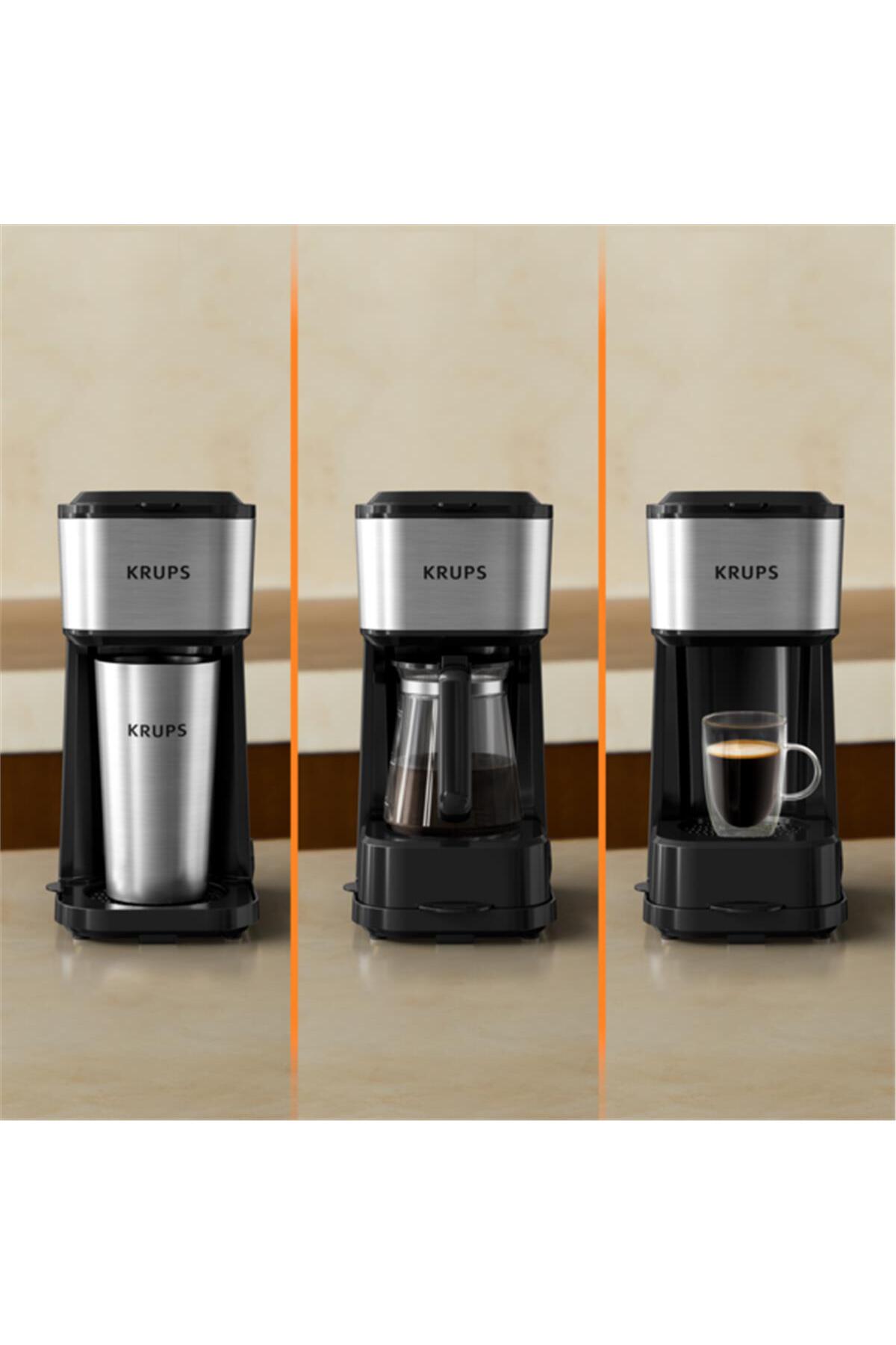 قهوه ساز فیلتری فیلتر 3 در 1 اورجینال Krups