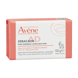 پن شست‌وشوی صورت و بدن اون Avene مدل XeraCalm A.D مناسب پوست بسیار خشک و حساس ۱۰۰ گرم