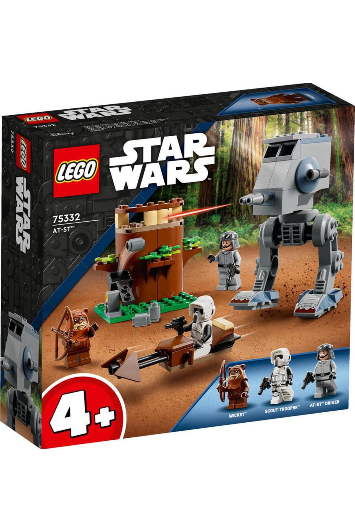 لگو STAR WARS ™ AT ST 75332 4 سال بیش از کودکان برای بارها 87 قطعه اورجینال LEGO