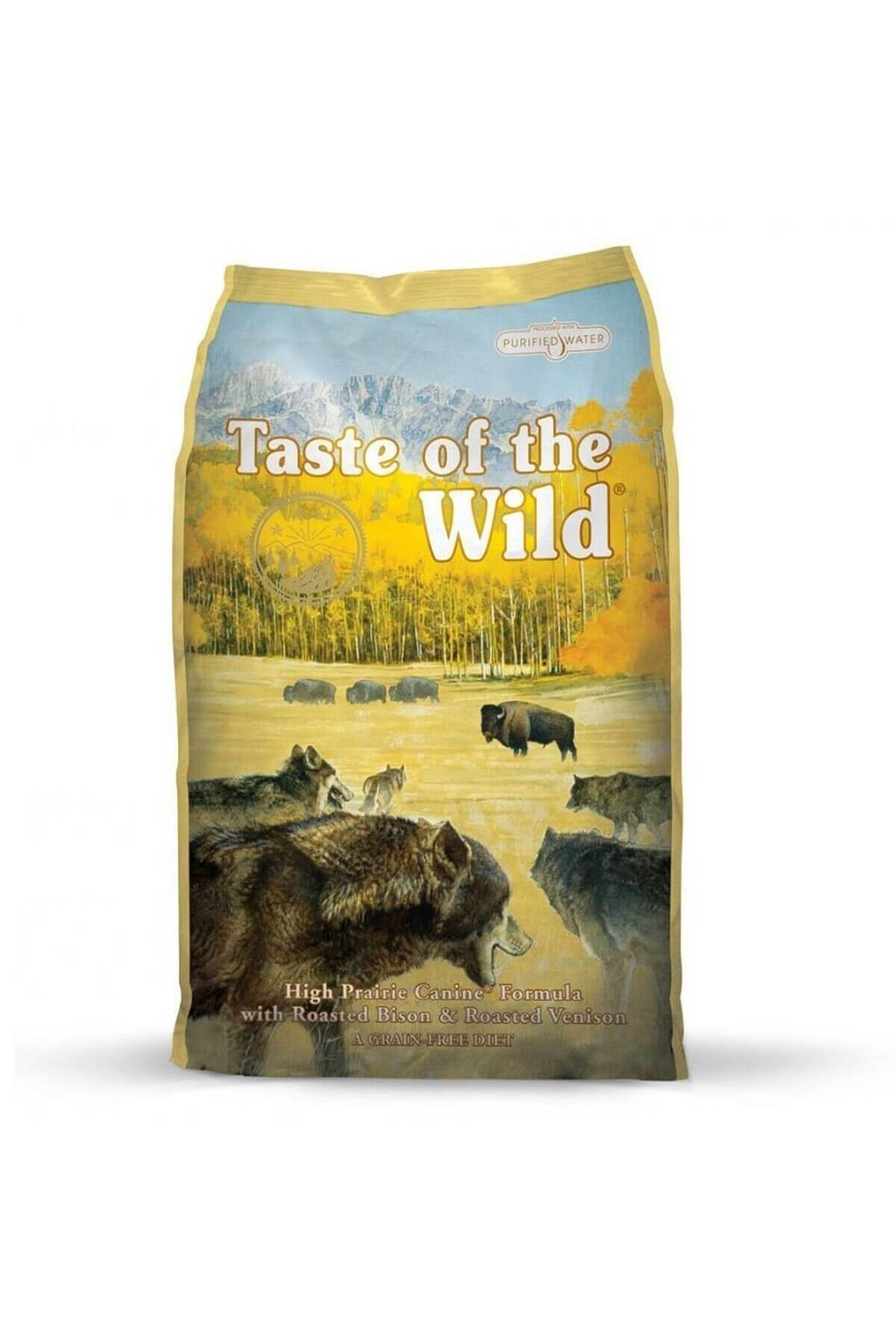 غذای خشک سگ تیست آو د وایلد Taste of the Wild High Prairie با گوزن و بیزون، ۱۲٫۲ کیلوگرم 12,2 Kg