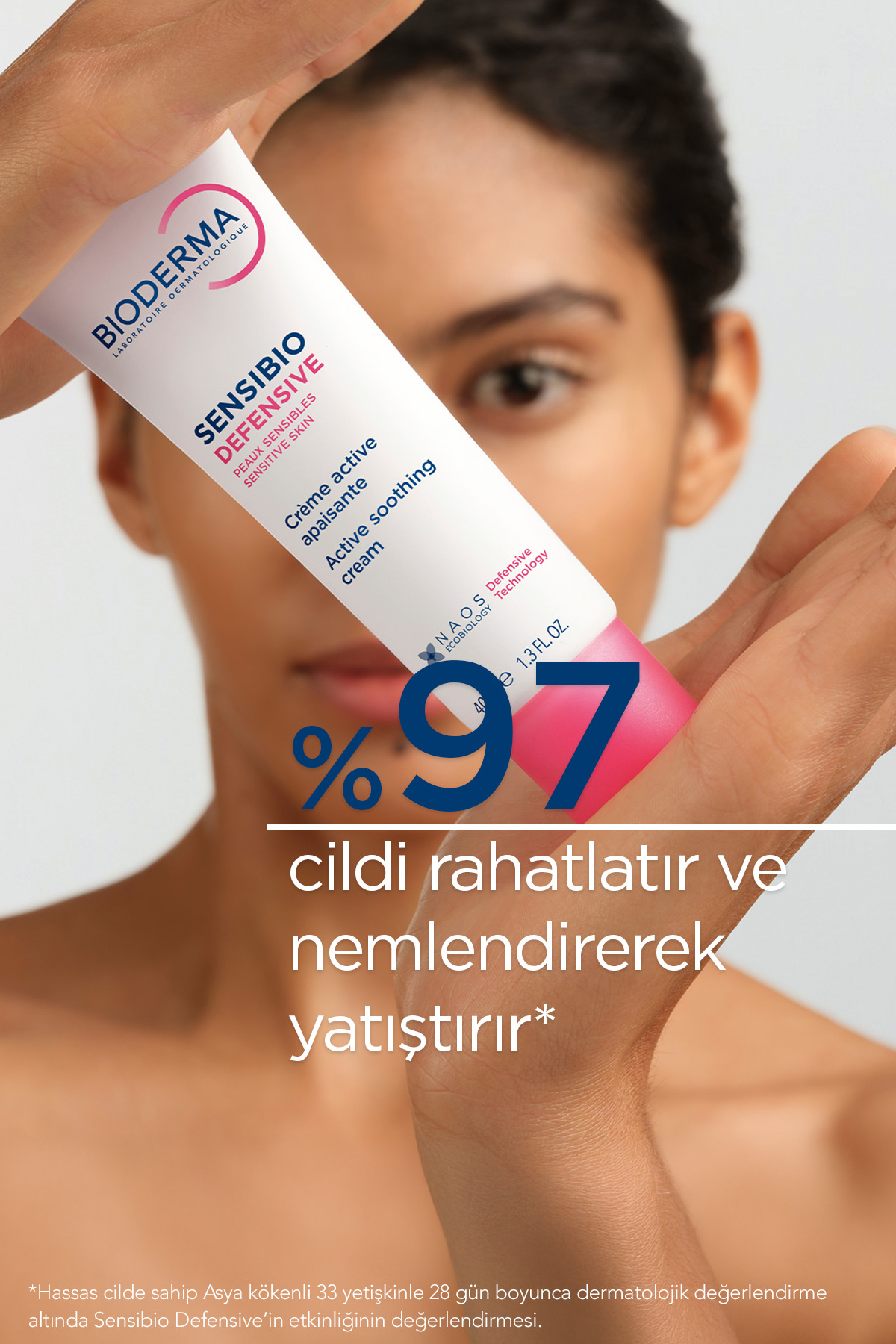 کرم مرطوب کننده پوست حساس و خشک با حجم 40 میل بایودرما Bioderma