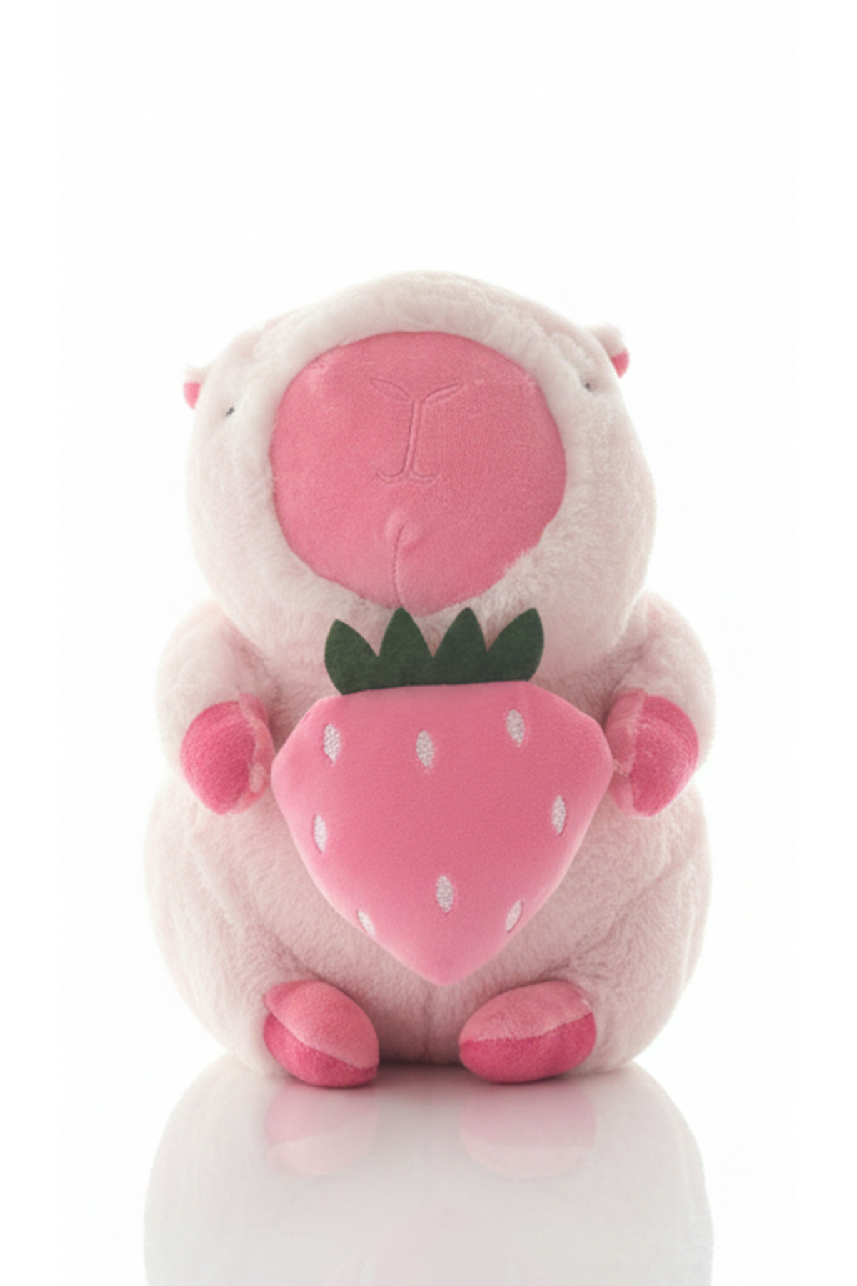 اسباب بازی های پشمی CAPYBARA STRAWBERRY SERIES 35 CM COLLECTION & SOFT POLLYTOYS PELÜŞ OYUNCAKTA DÜNYA MARKASI