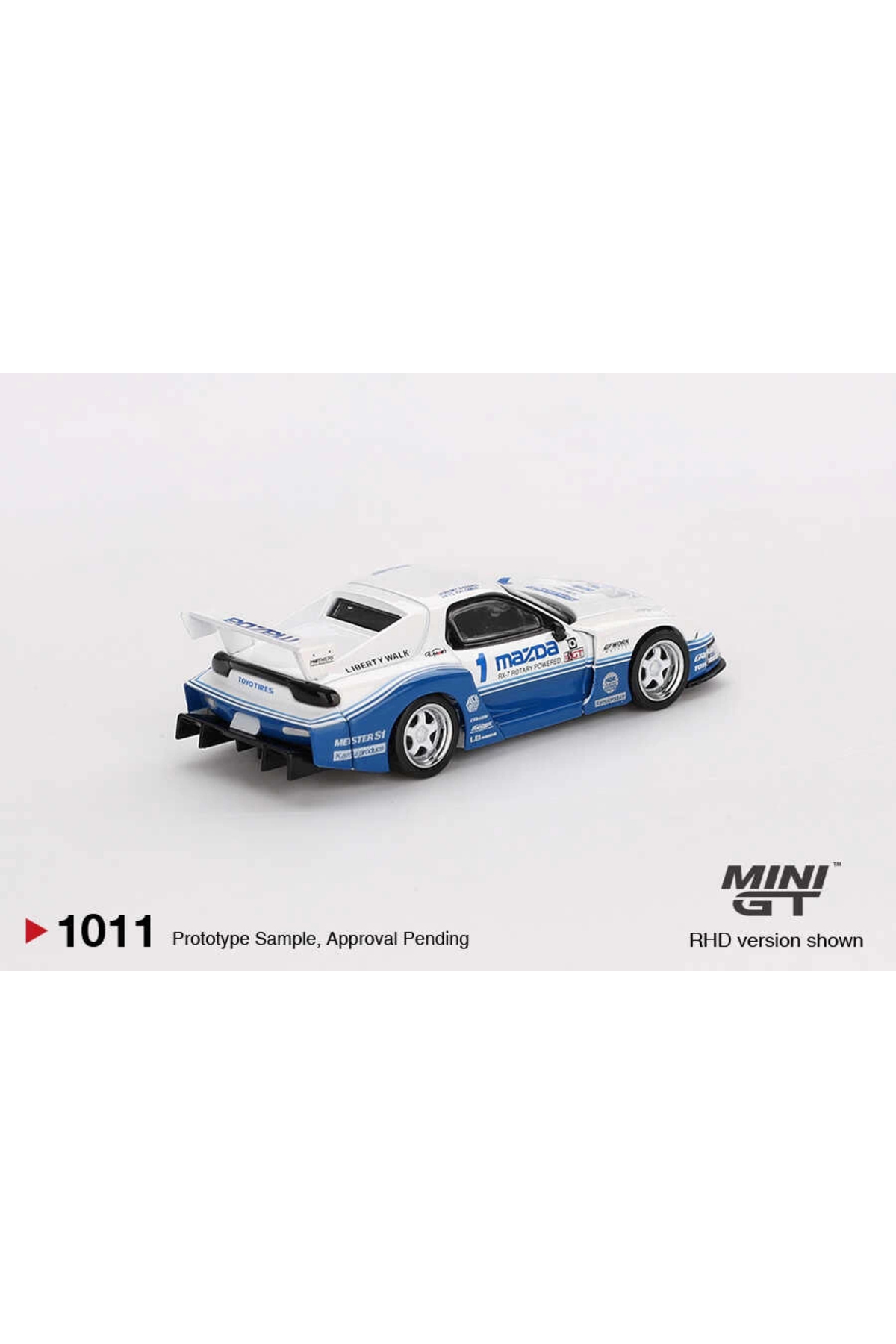 مدل خودرو MAZDA RX 7 LB SUPER SILHOUETTE IMSA 1011 اورجینال mini gt