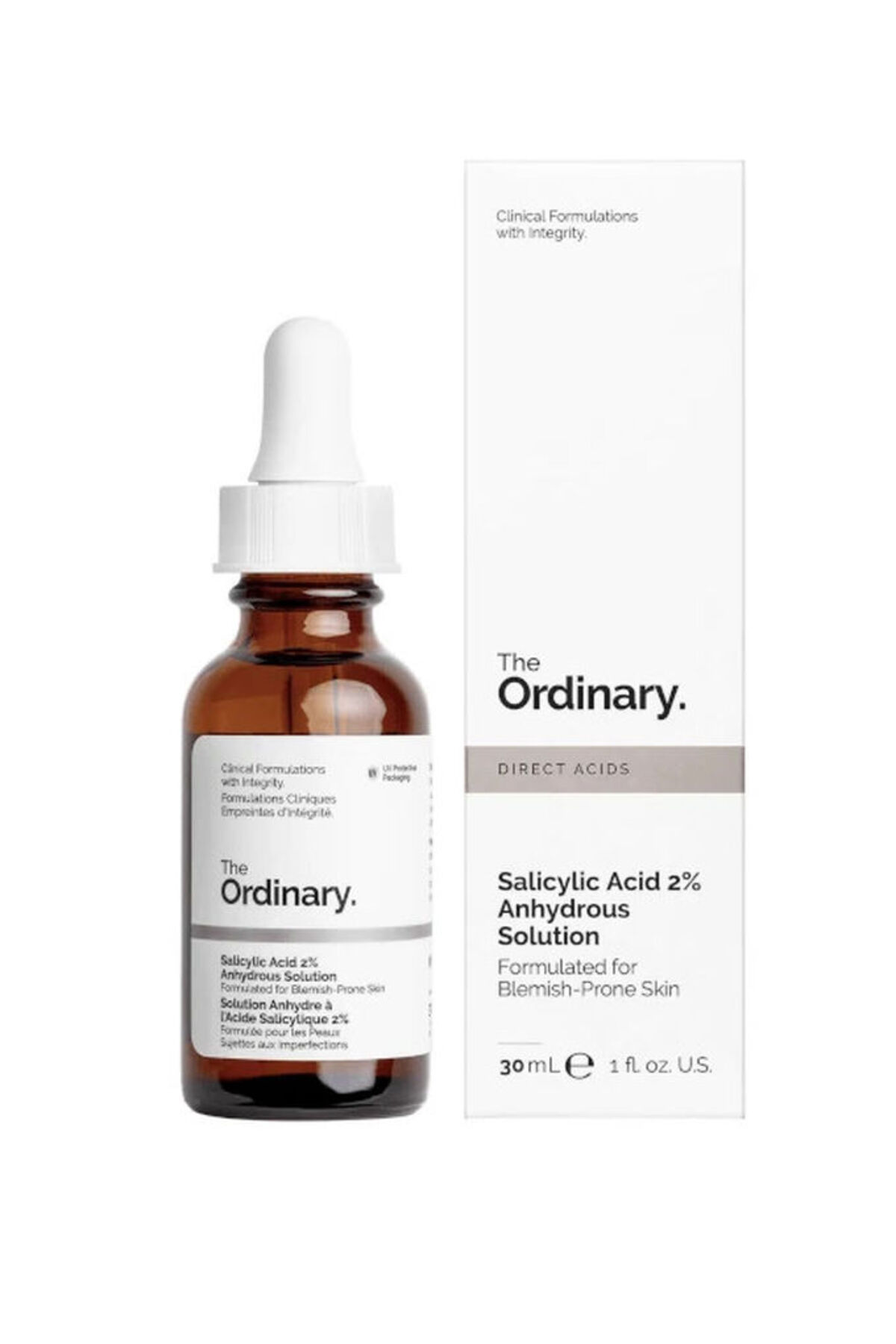 سرم پوست محلول سالیسیلیک اسید 2٪ بدون آب 30 میل The Ordinary