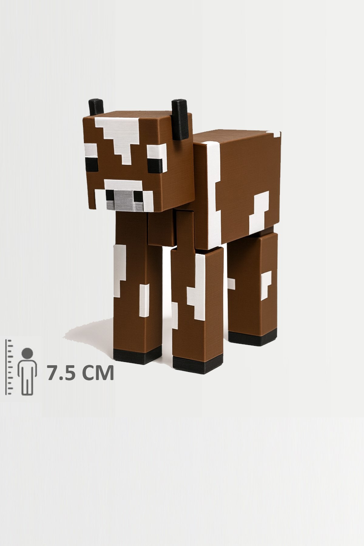 اسباب بازی های فیگور دیگر شکل مشترک متحرک گاو MINECRAFT COW FigürDizayn