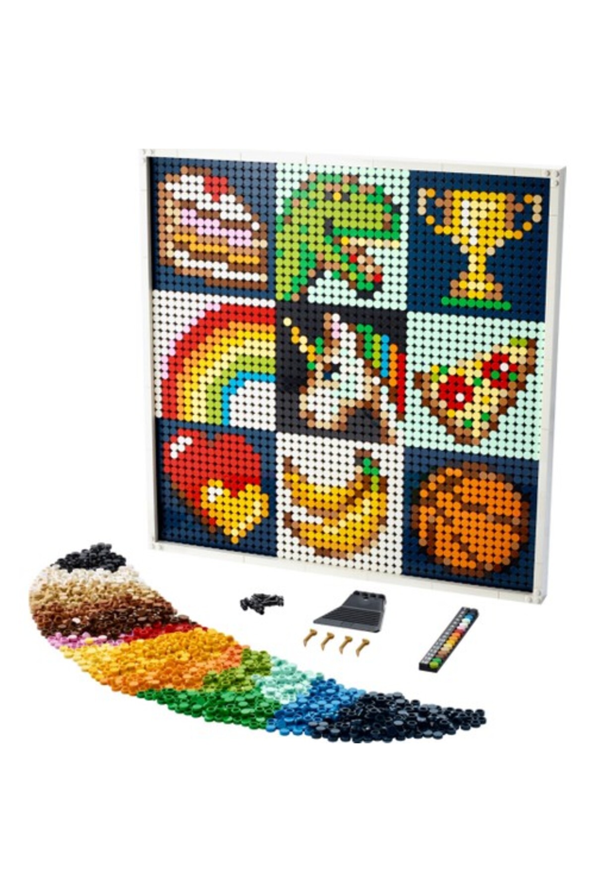 LEGO لگو هنر: پروژه نقاشی – بیایید با هم انجامش دهیم مجموعه ساخت و ساز 21226; برای ساختن یک نقاشی دیواری سرگرم کننده