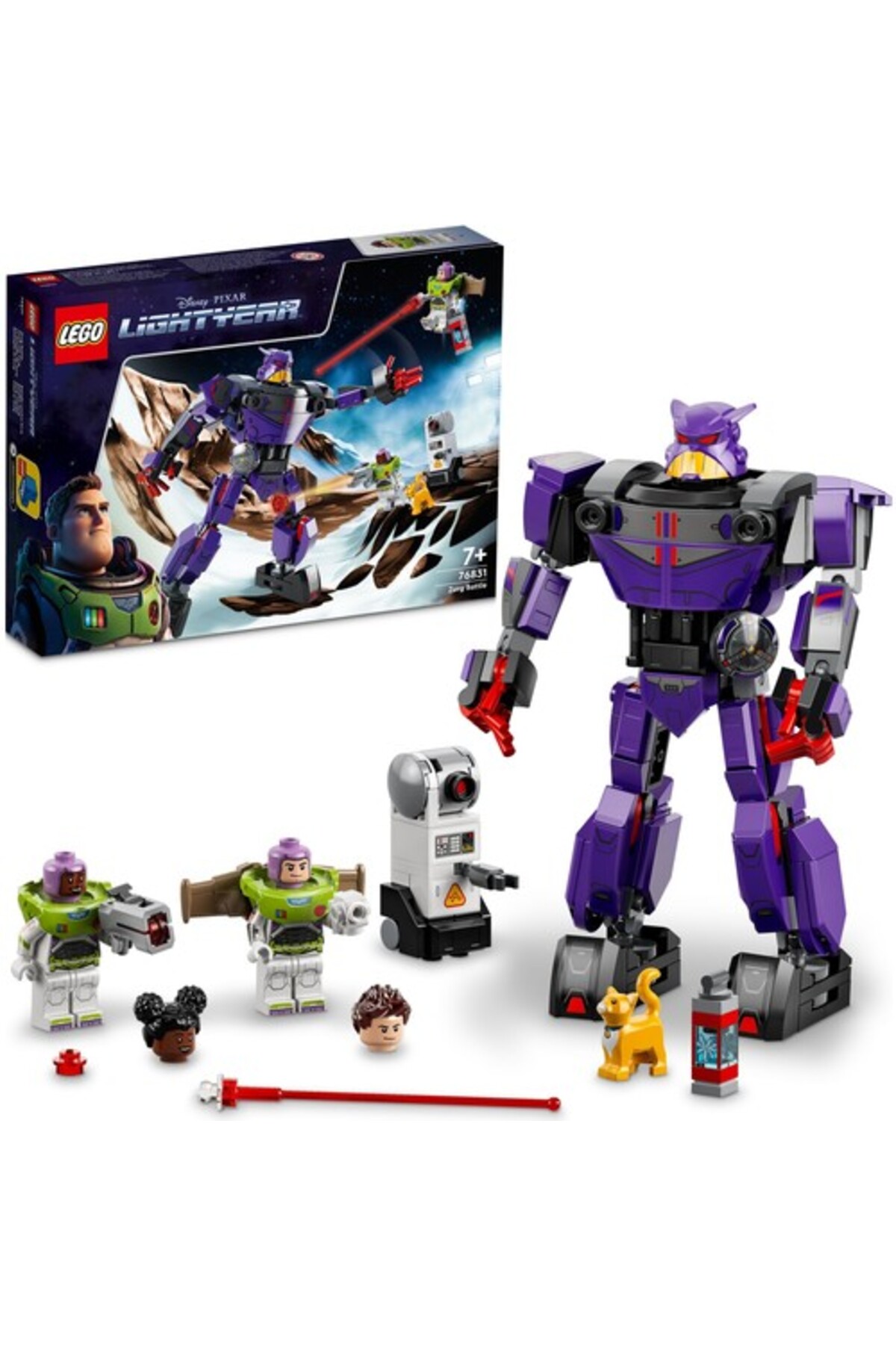 LEGO لگو مجموعه ساخت و ساز جنگ سال نوری دیزنی و پیکسار زورگ 76831 برای سنین 7 سال به بالا (261 قطعه)