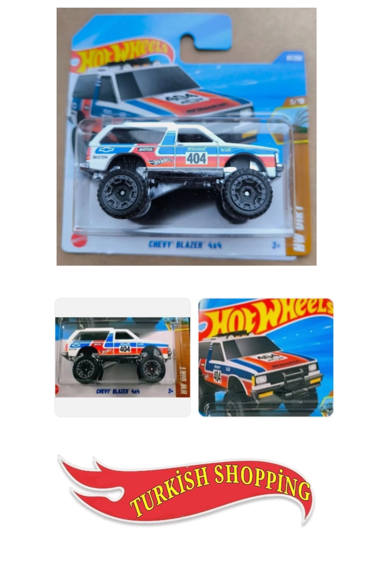 ماشین اسباب بازی 1:64 مقیاس 2025 CASE CHEVY BLAZER 4 هات ویلز اورجینال HOT WHEELS