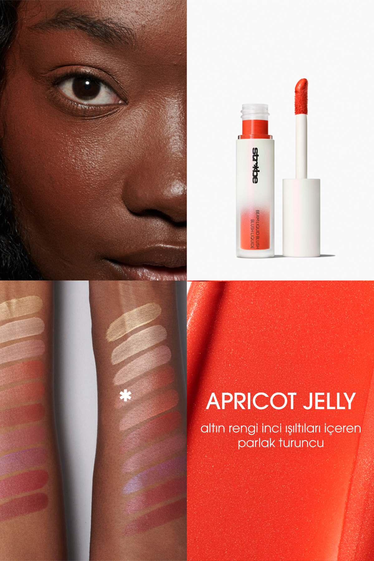 رژگونه BLUSH مایع چند منظوره پرتوی استروبی ژله زردآلو 4.3 میل Mac