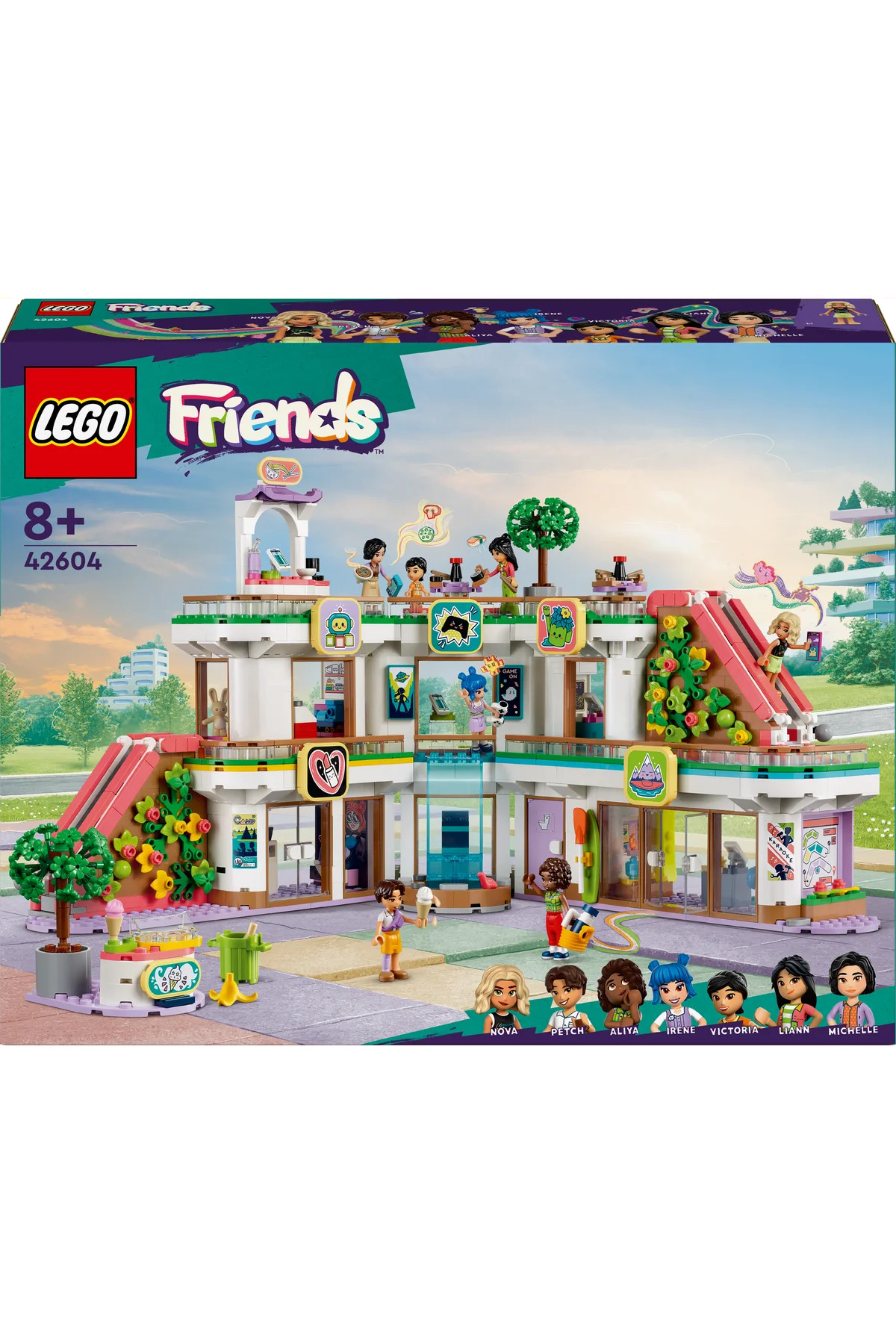 لگو و اسباب بازی های ساخت محور ® FRIENDS HEARTLAKE CITY SHOPPING CENTER 42604 8+ ست ساختمان خلاق 1237 قطعه از ترکیه LEGO