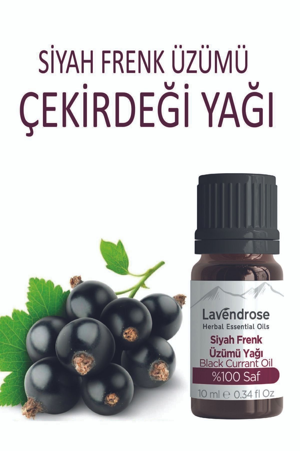 روغن مراقبتی طبیعی سیاه فرنگی 10 میلی لیتر با غلظت بالای امگا 6 Lavendrose