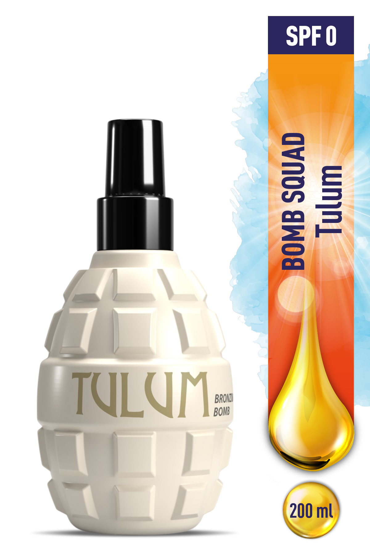 برنزه کننده بمب برنزینگ TULUM 200 میل Eda Taşpınar