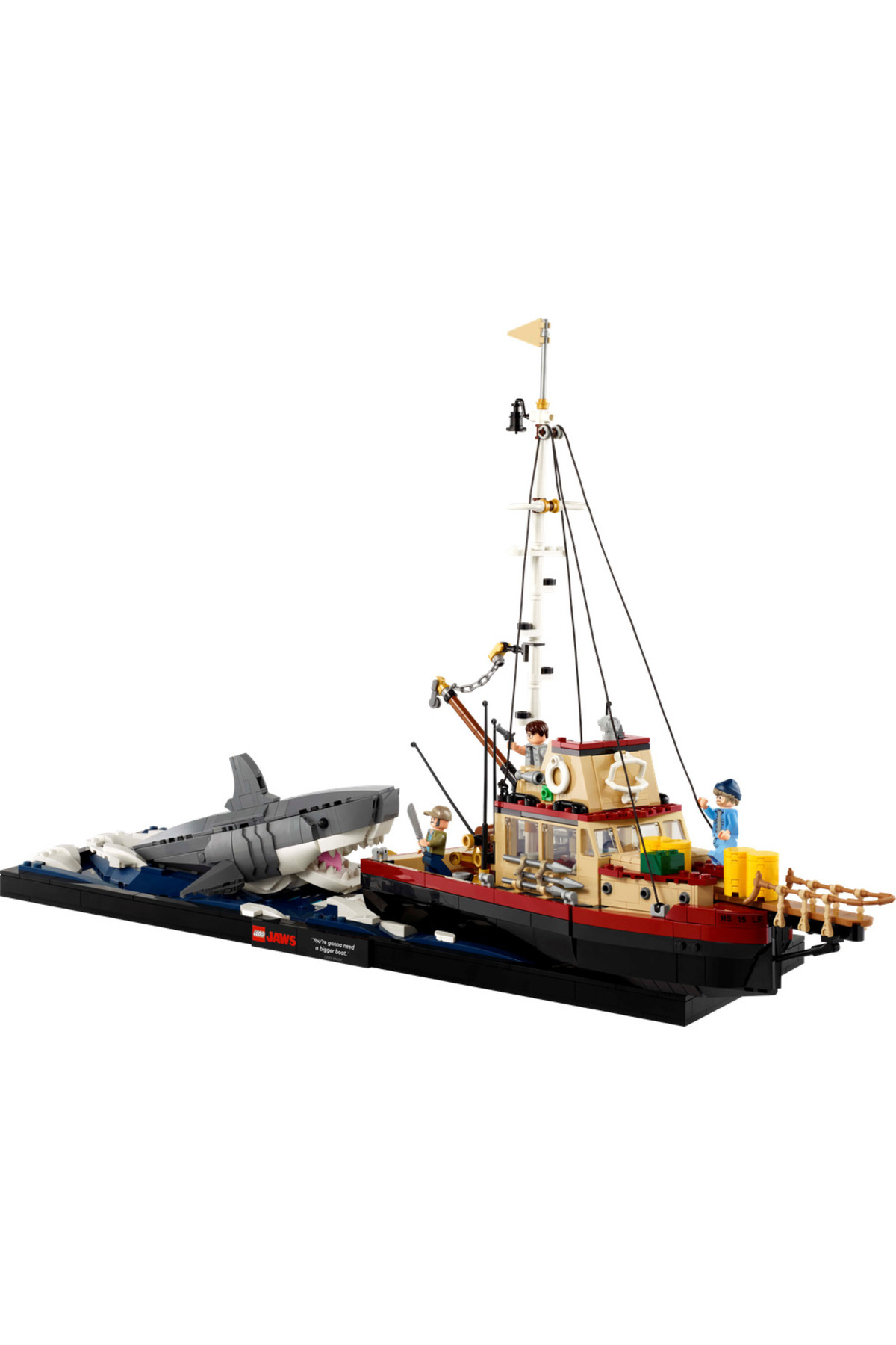 لگو و اسباب بازی های ساخت محور IDEAS JAWS 21350 اورجینال LEGO