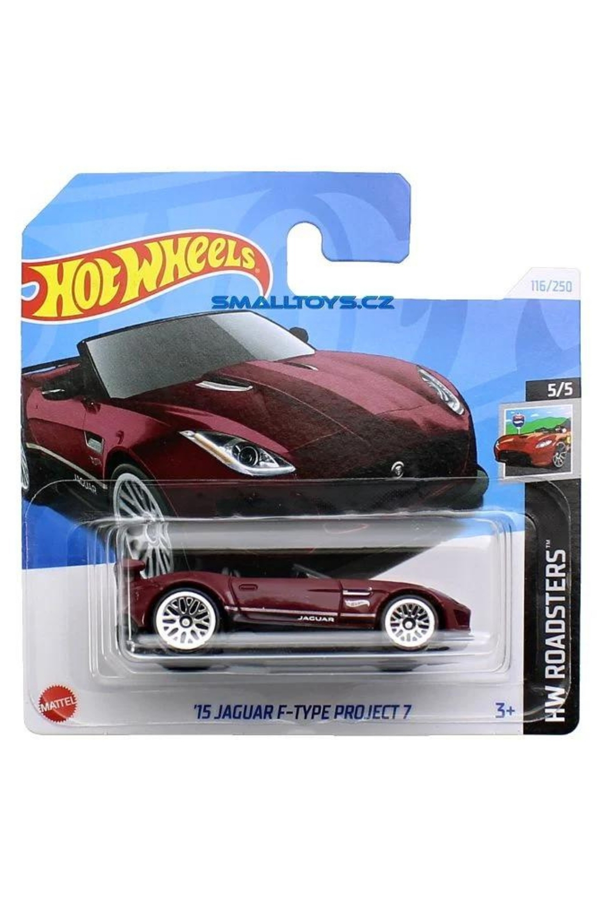 ماشین اسباب بازی HOTWHEELS 15 JAGUAR F TYPE PROJECT 7 HOT WHEELS