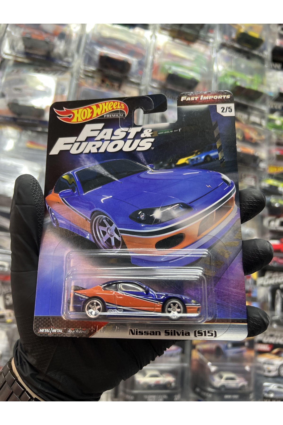 ماشین اسباب بازی نیسان سیلویا S15 1.64 PREMIUM از ترکیه HOT WHEELS