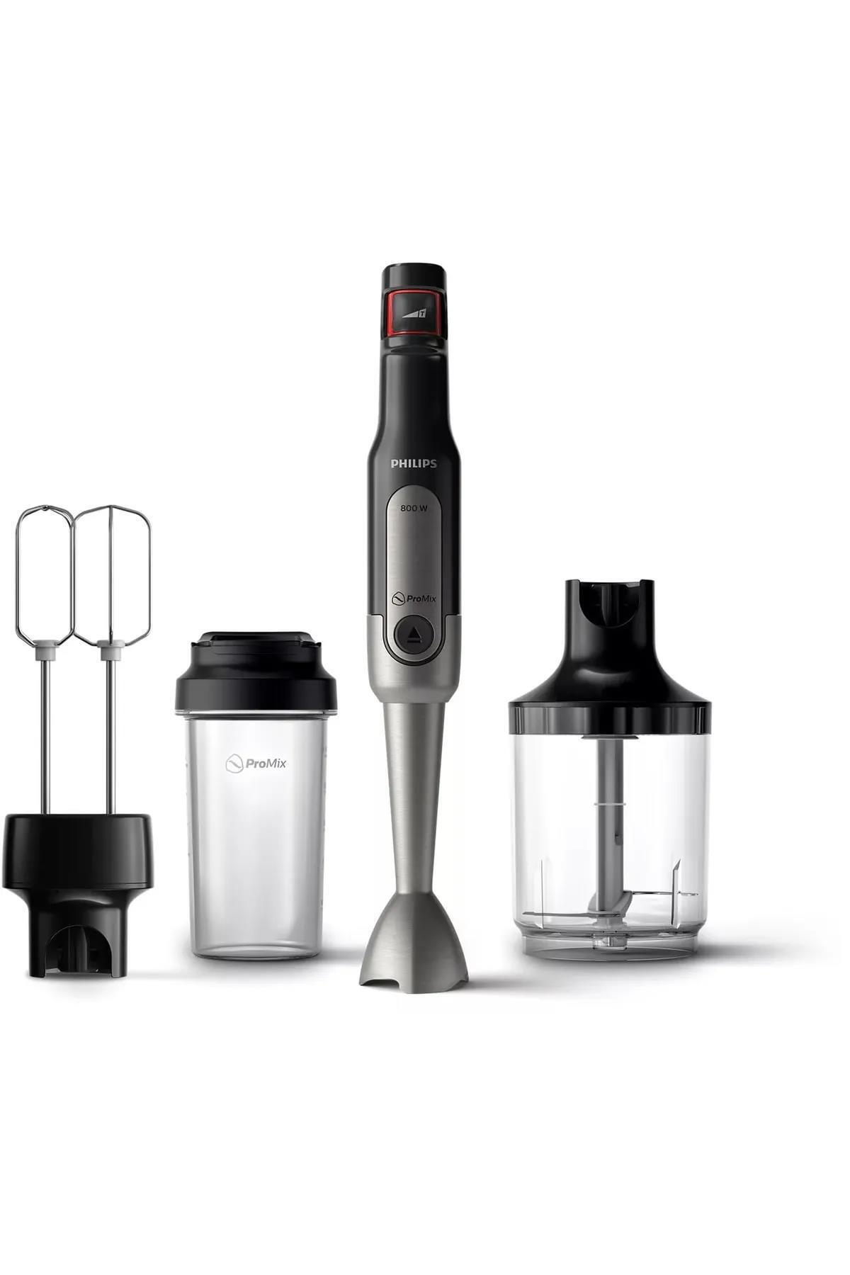 ست مخلوط کن بلندر VIVA COLLECTION PROMIX HR2653 90 مشکی اورجینال Philips