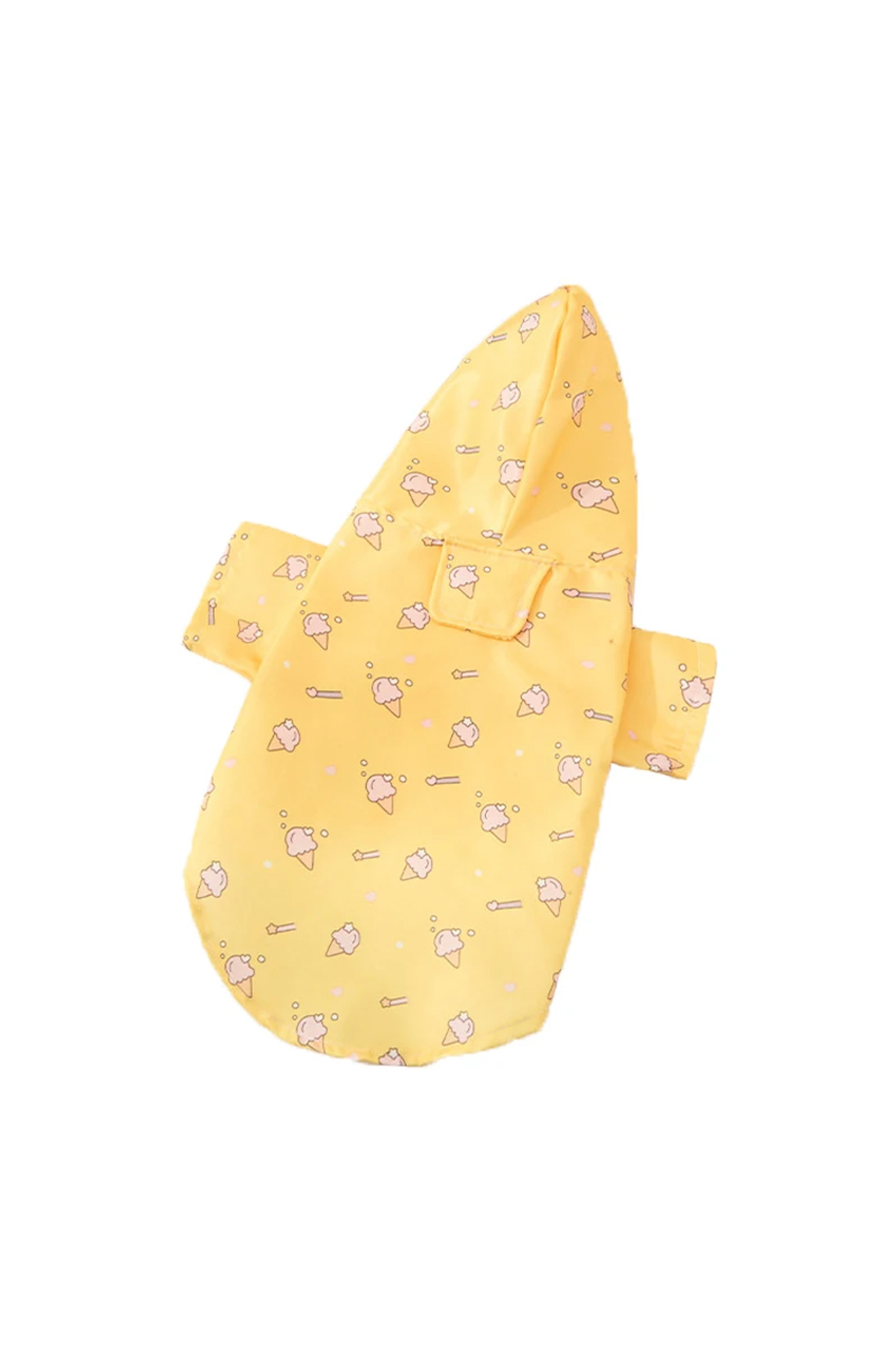 بارانی سگ دولچه پتس Dolce Pets مدل DPY004، Ice Cream، زرد