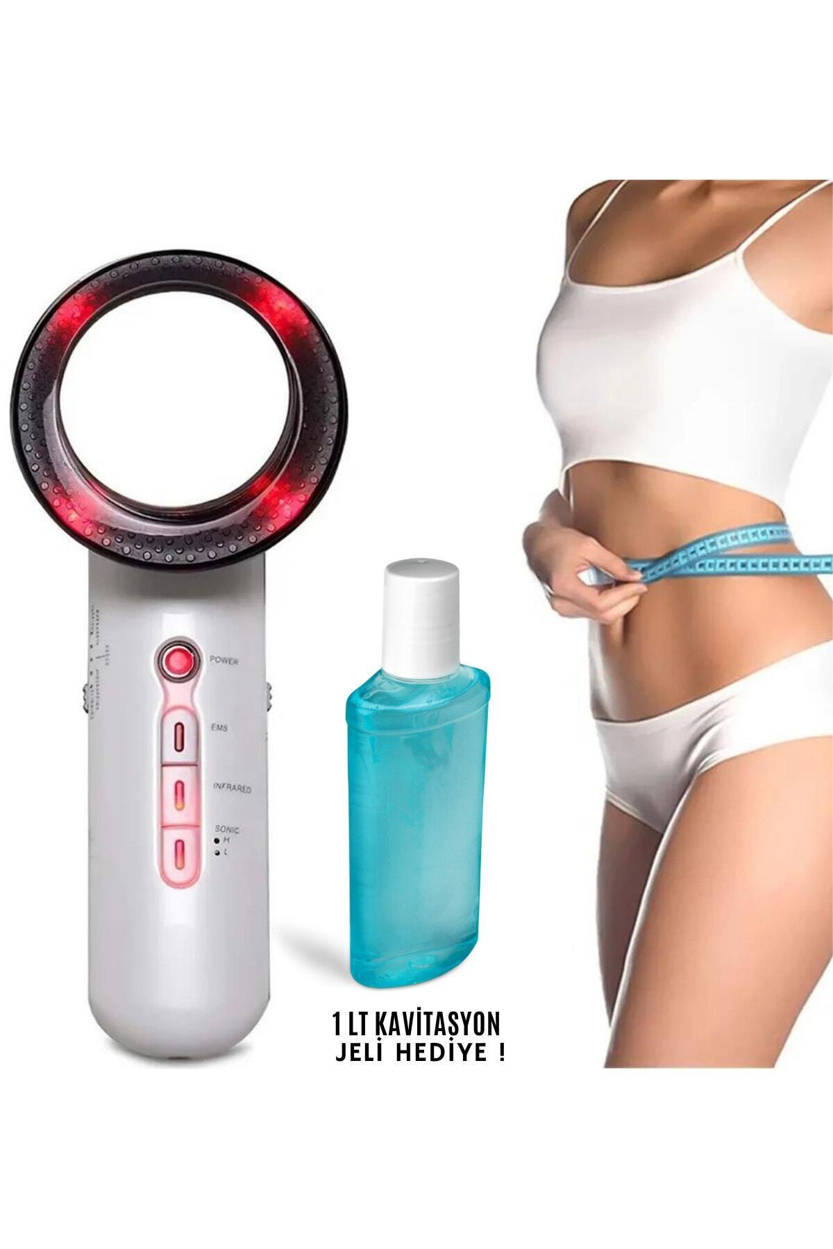 دستگاه شستشوی صورت ماساژور الکتریکی بدن مادون قرمز 3 در 1 EMS اورجینال adbeauty