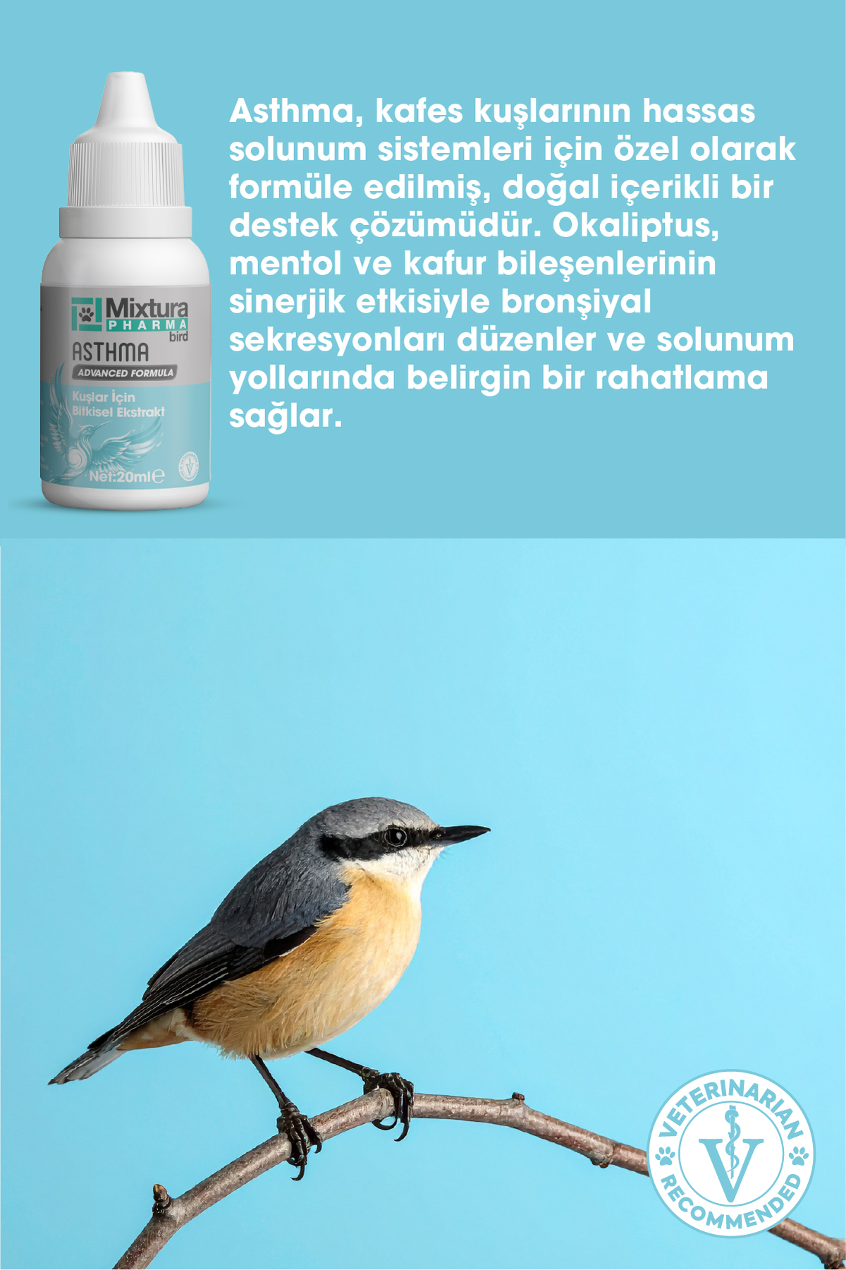 محصول سلامت پرندگان میکسچرا فارما Mixtura Pharma BİRD MT33000