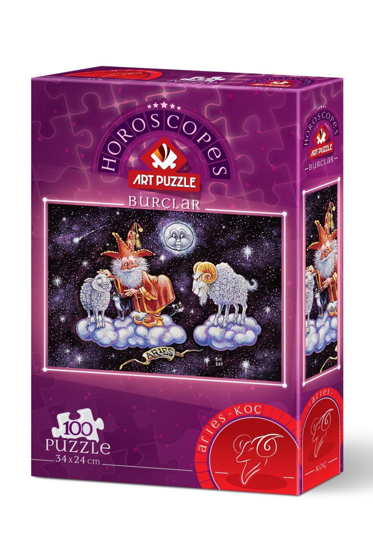 پازل 100 قطعه برج حمل اورجینال ارت Art Puzzle