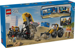 مجموعه ساختنی کامیون کمپرسی و لودر جلویی سیتی، لگو LEGO مدل 60494، ۱۱۳۲ قطعه، حداقل سن ۸ سال