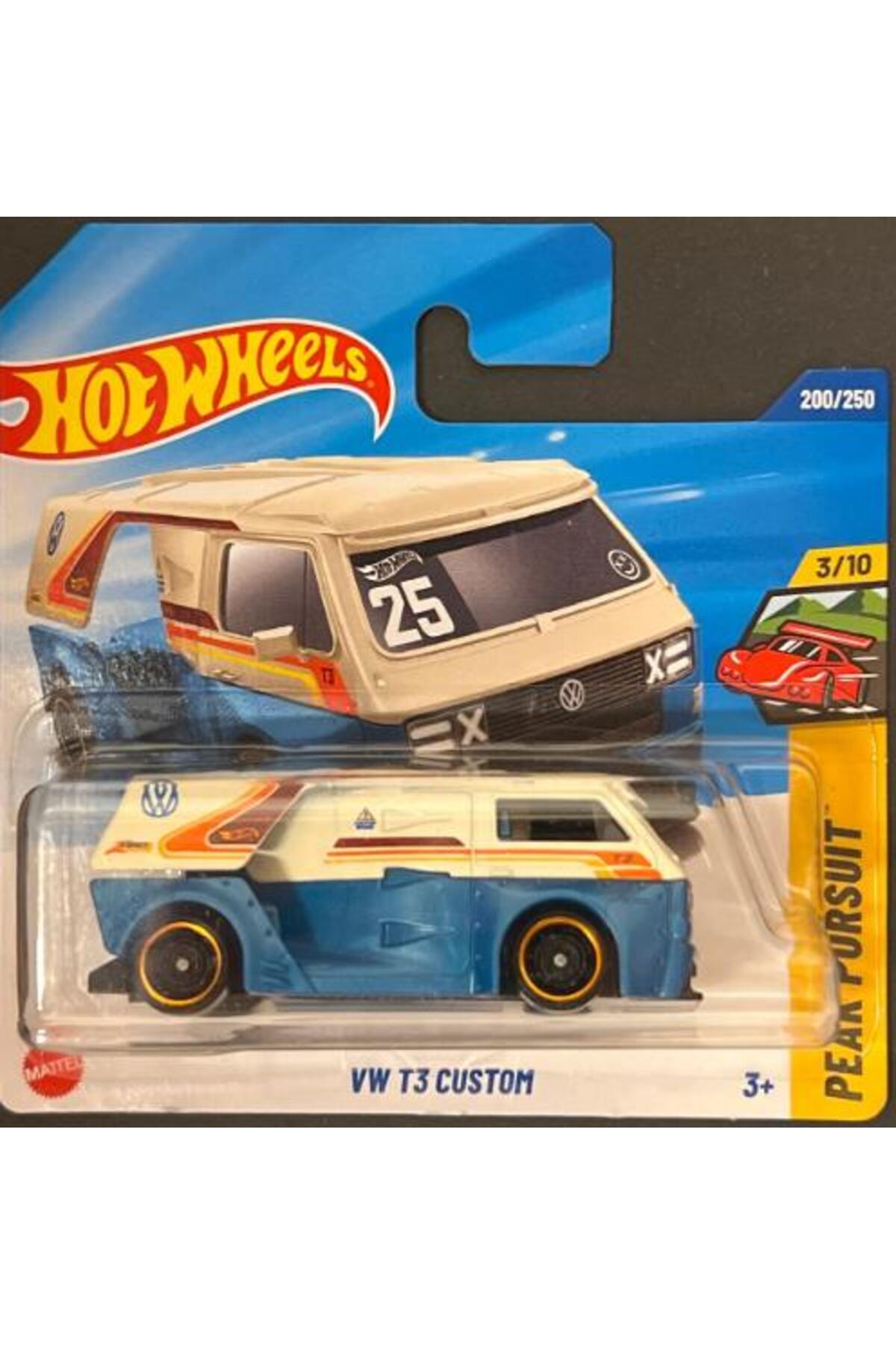 ماشین اسباب بازی ماشین‌های تک VW T3 سفارشی JBB21 PEAK PURSUIT از ترکیه HOT WHEELS