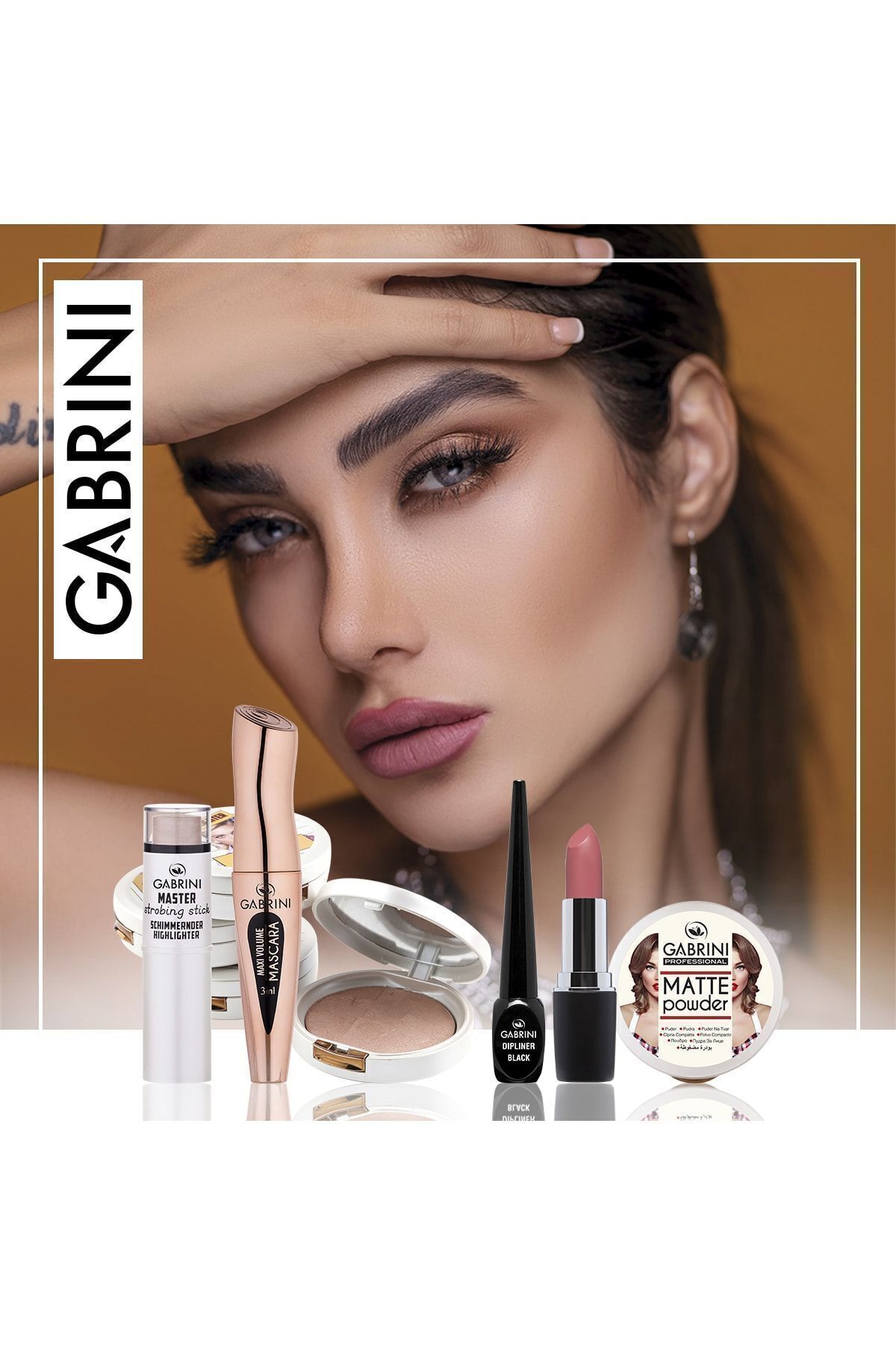 مداد ابرو و سایه 106 8696814060464 اورجینال Gabrini