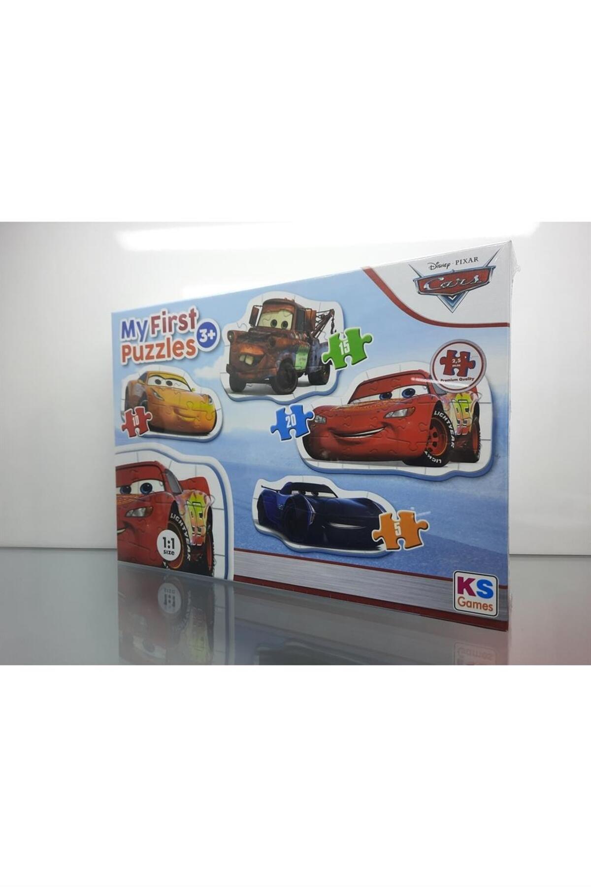 پازل KS PUZZLE CARS اولین 4 در 1 من از ترکیه Genel Markalar
