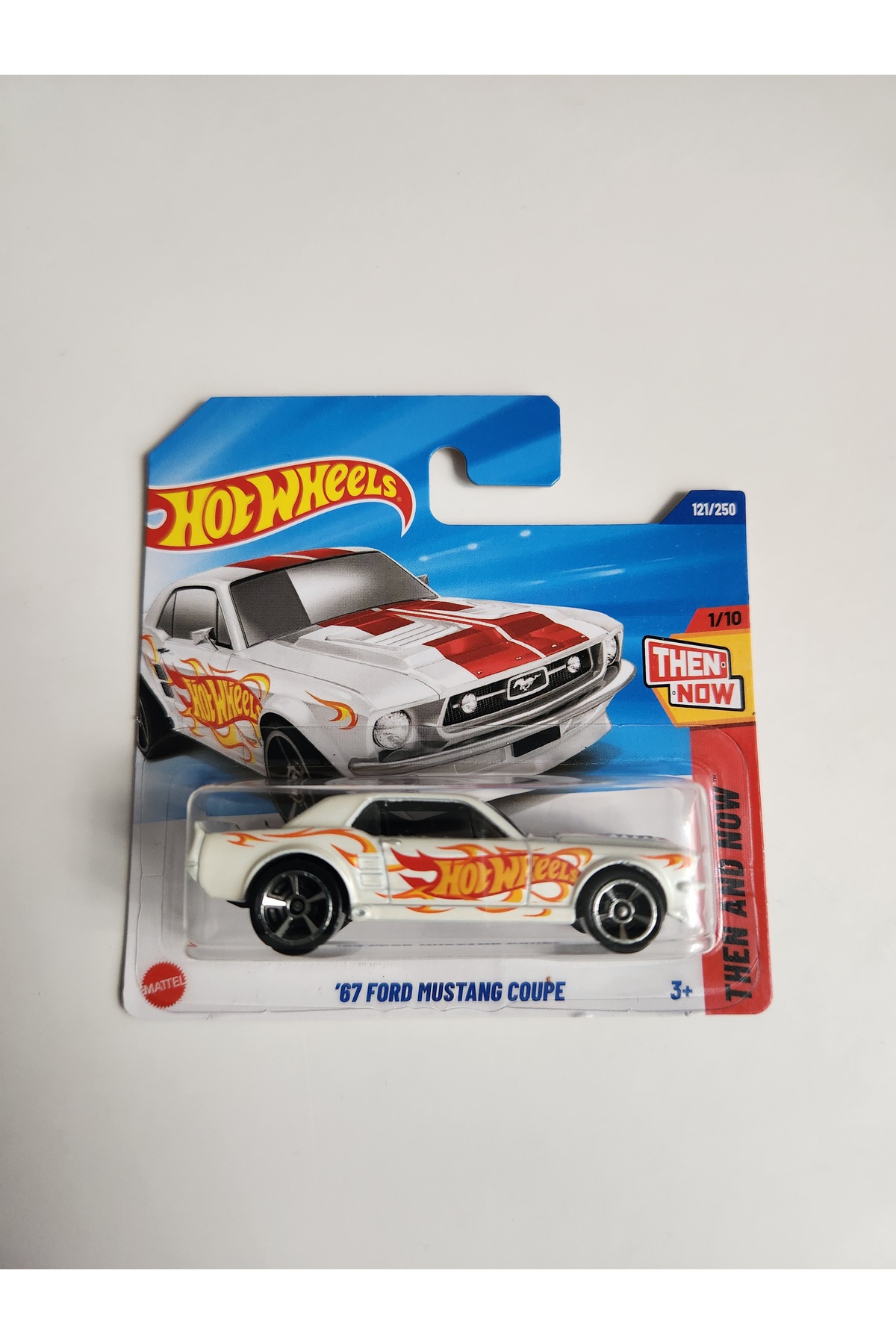 ماشین اسباب بازی HOTWHEELS 67 'ماشین فورد موستانگ کوپه هات ویلز اورجینال HOT WHEELS