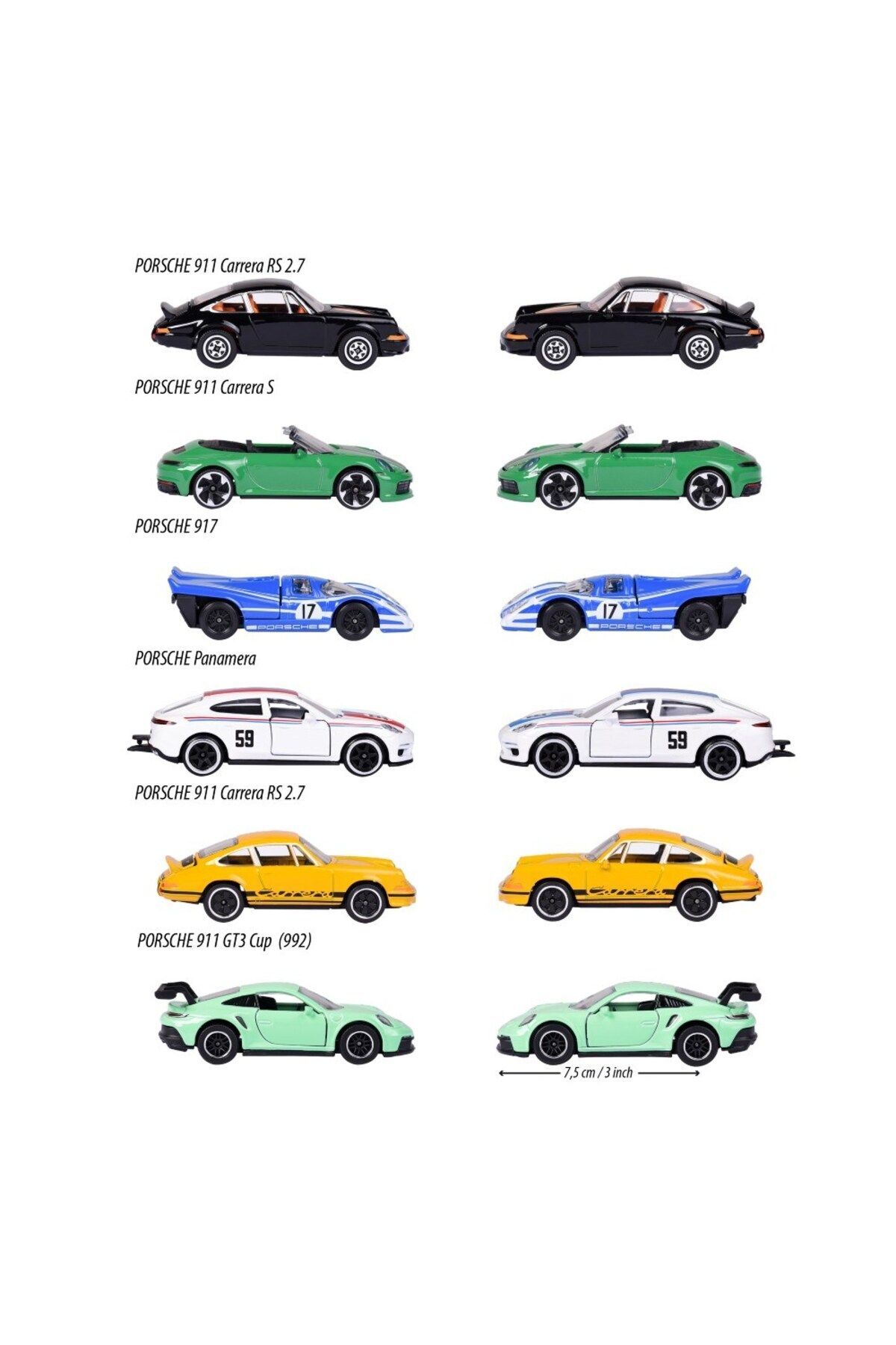 ماشین اسباب بازی PORSCHE PREMIUM CARS 209R 1 911 GT3 CUP 992 Majorette