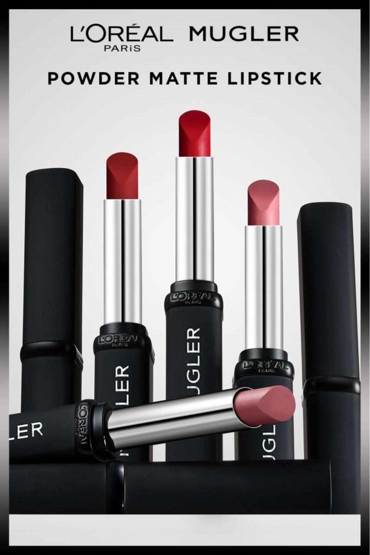 رژ لب مات پودر موگلر 03 L'Oreal Paris