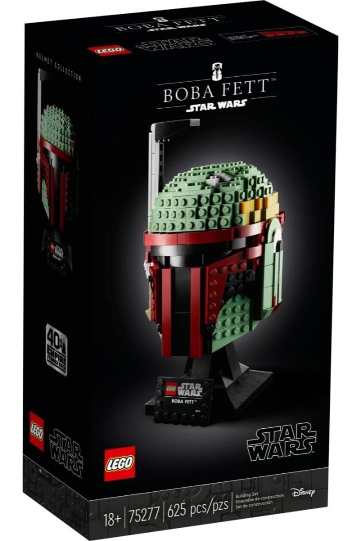 لگو و اسباب بازی های ساخت محور STAR WARS BOBA FETT HELMET 75277 مود خلاق کلکسیونی برای بزرگسالانی که عاشق جنگ ستارگان هستند از ترکیه LEGO