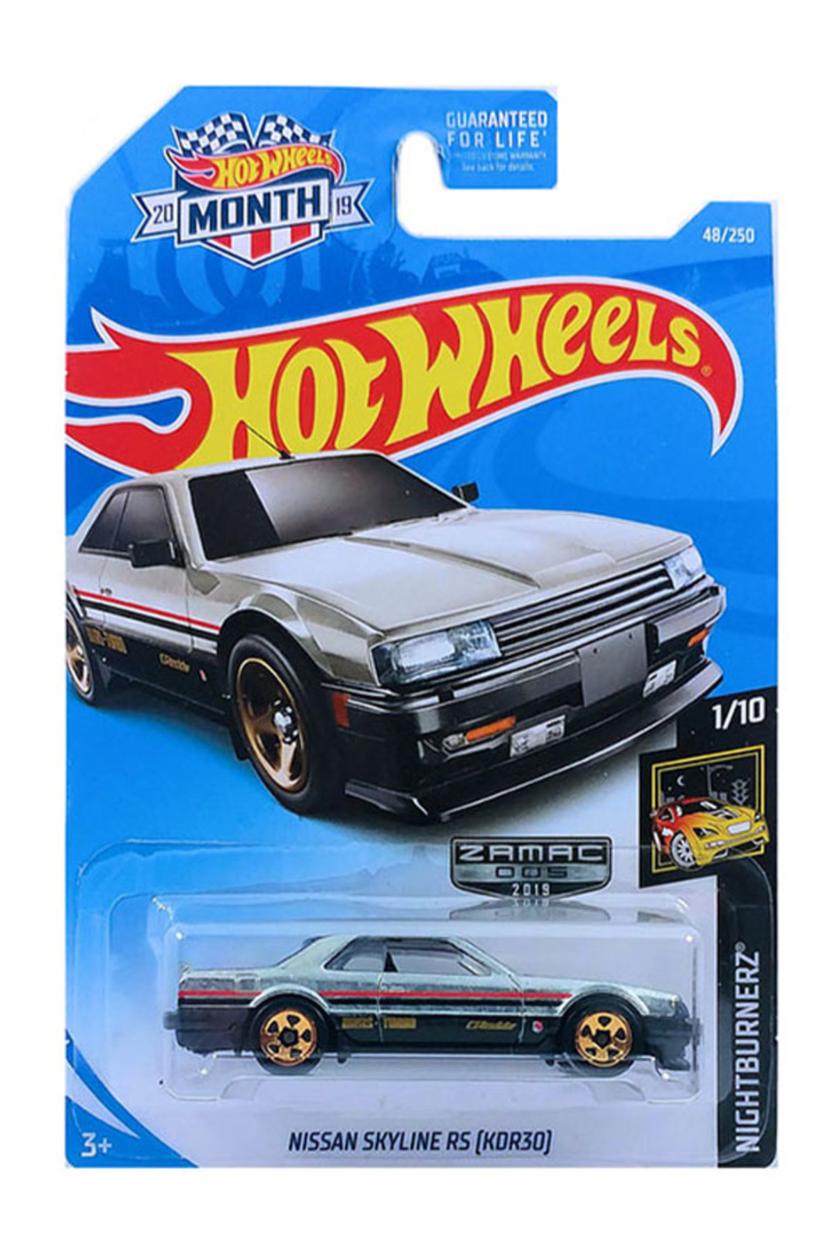 ماشین اسباب بازی سریال NISSAN SKYLINE RS KDR30 ZAMAC 1 64 2017 هات ویلز اورجینال HOT WHEELS