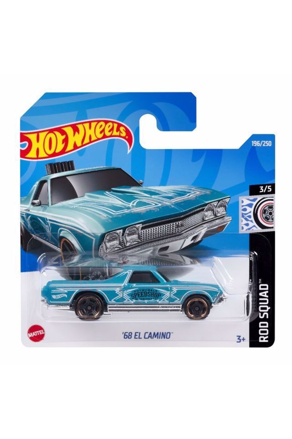 ماشین اسباب بازی HW SINGLE CARS 68 HAND HCV94 هات ویلز اورجینال HOT WHEELS