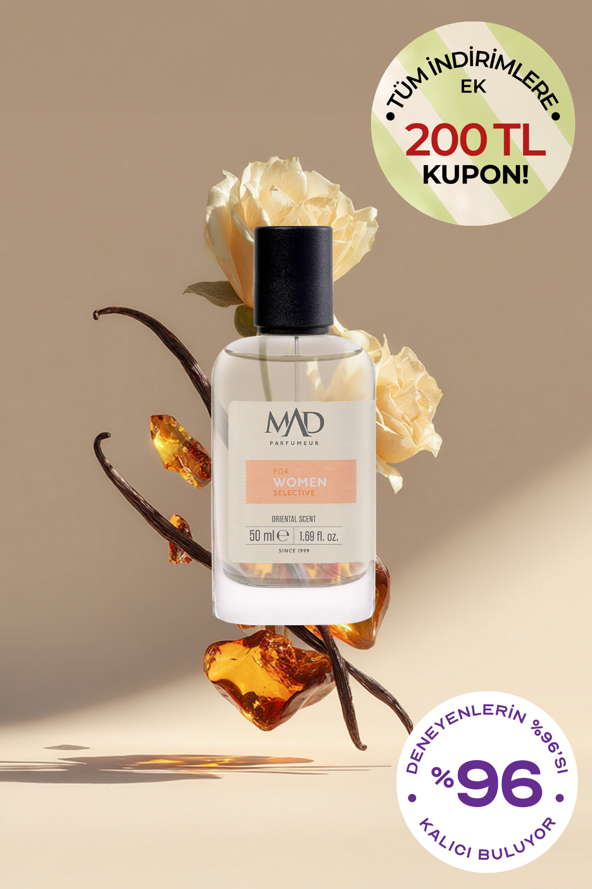 عطر MAD H105 زنان انتخابی 50 میلی لیتر مدپرفیوم Mad Parfüm